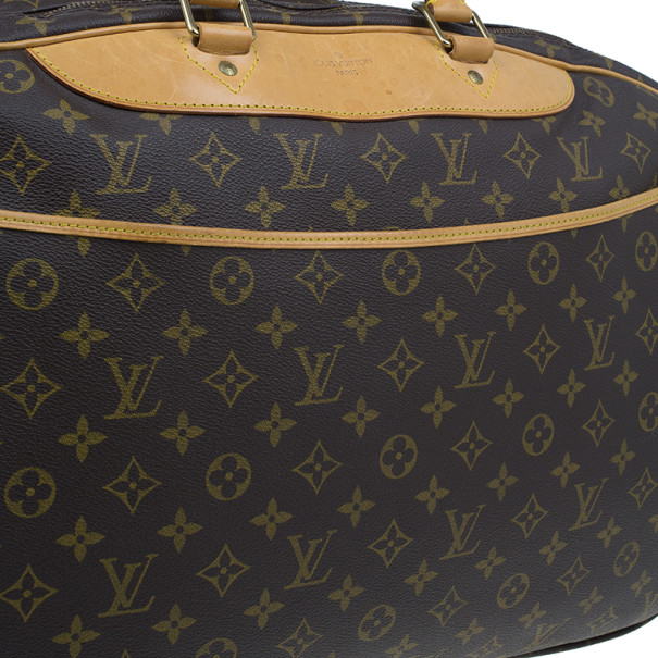 000406 Louis Vuitton Alize Monogram Double Zippy Suitcase w