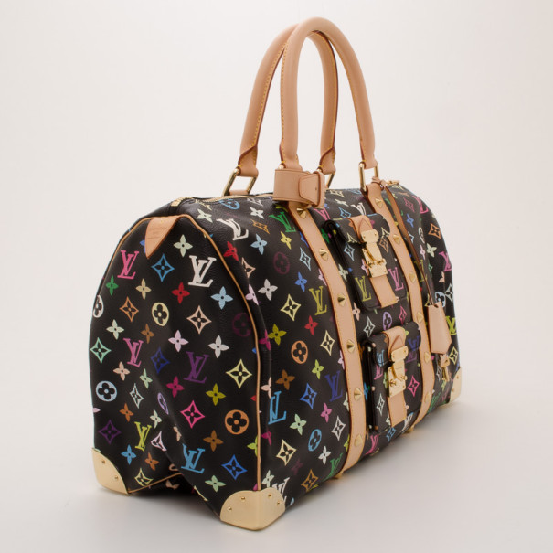 louis vuitton duffle bag colorful