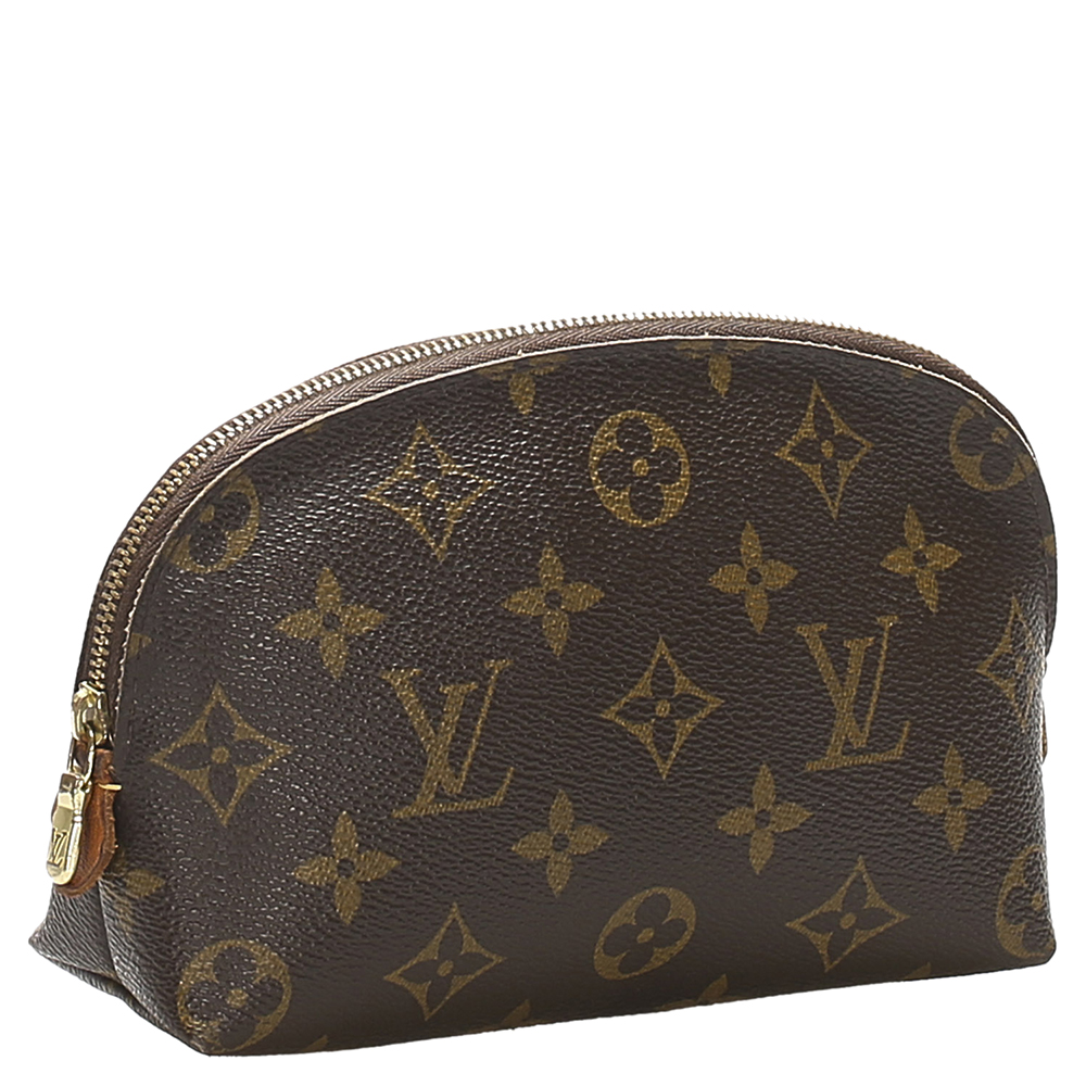 

Louis Vuitton Monogram Canvas Cosmetic Case, Brown