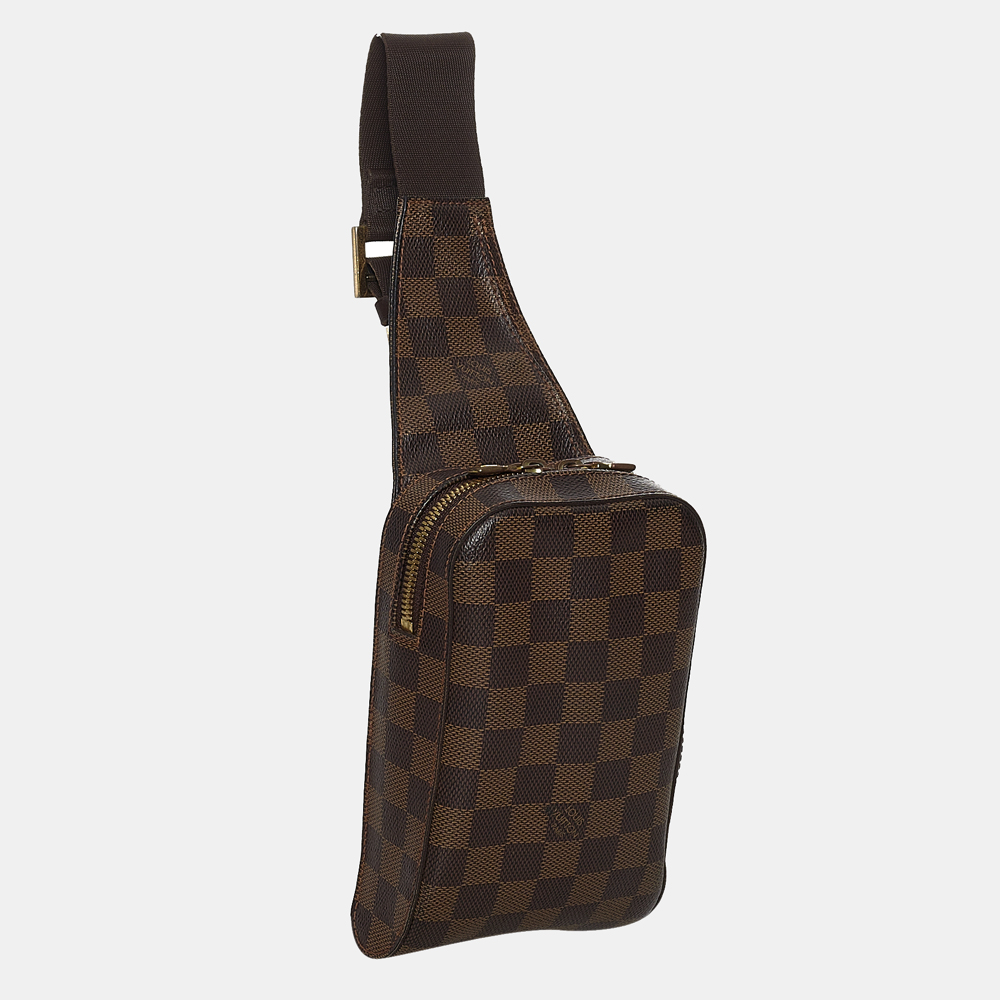 

Louis Vuitton Brown Ebene Geronimos