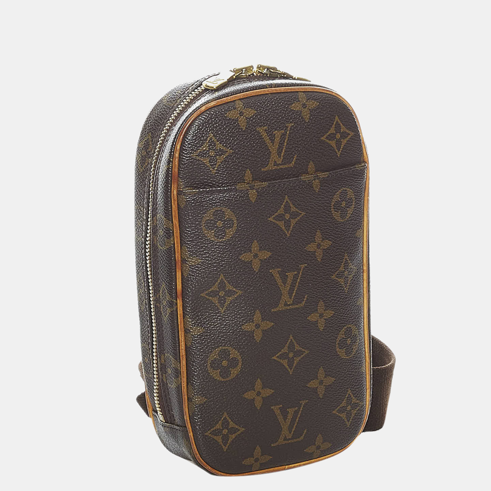 

Louis Vuitton Brown Monogram Gange Pochette
