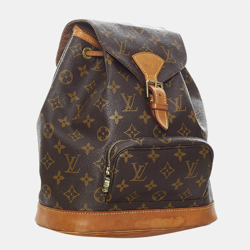 

Louis Vuitton Brown Monogram Montsouris MM