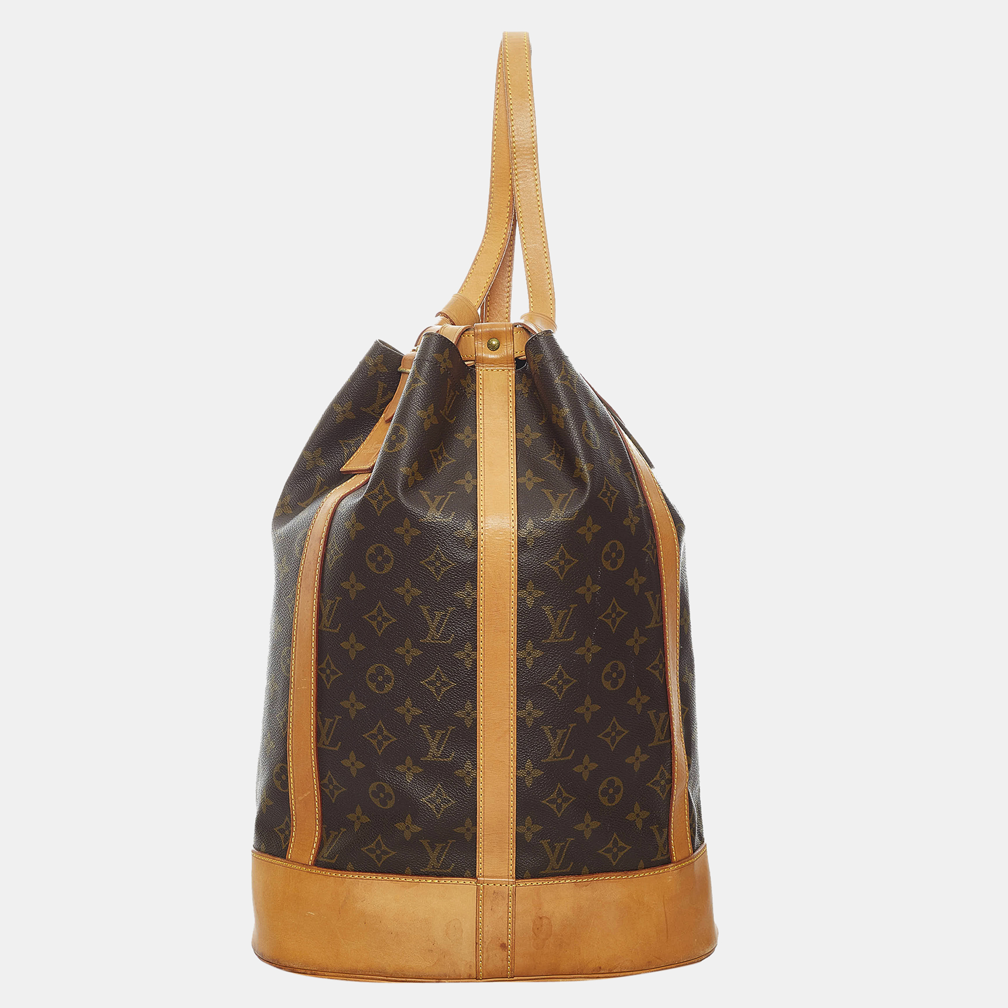 Pre Owned   Louis Vuitton Brown Monogram Randonnee GM