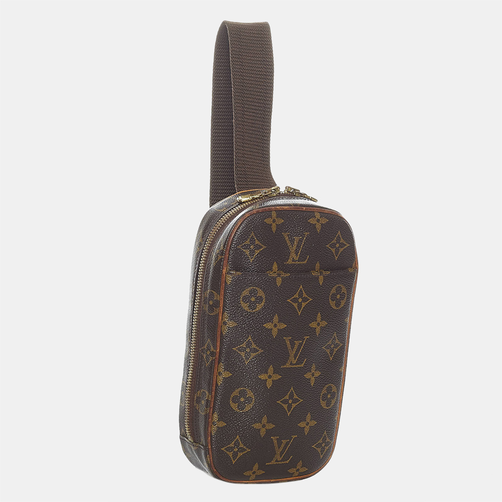 

Louis Vuitton Brown Monogram Gange Pochette