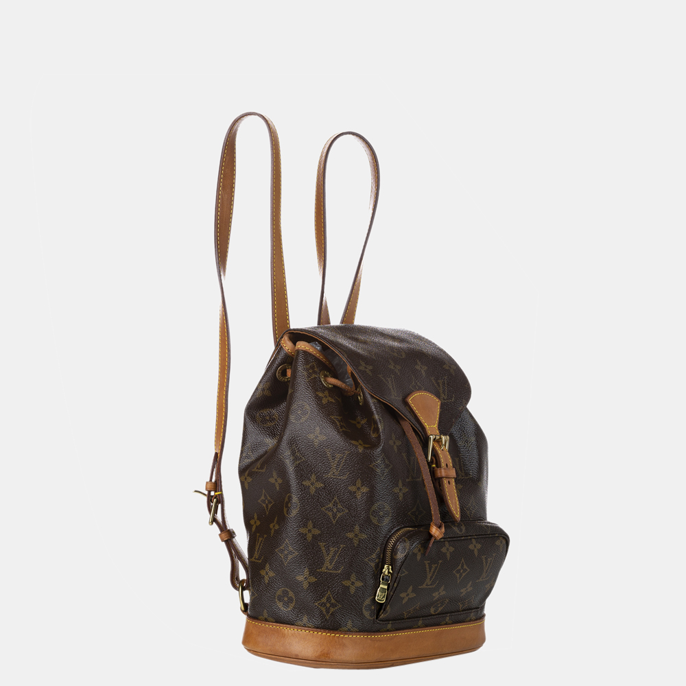 

Louis Vuitton Brown Monogram Montsouris MM