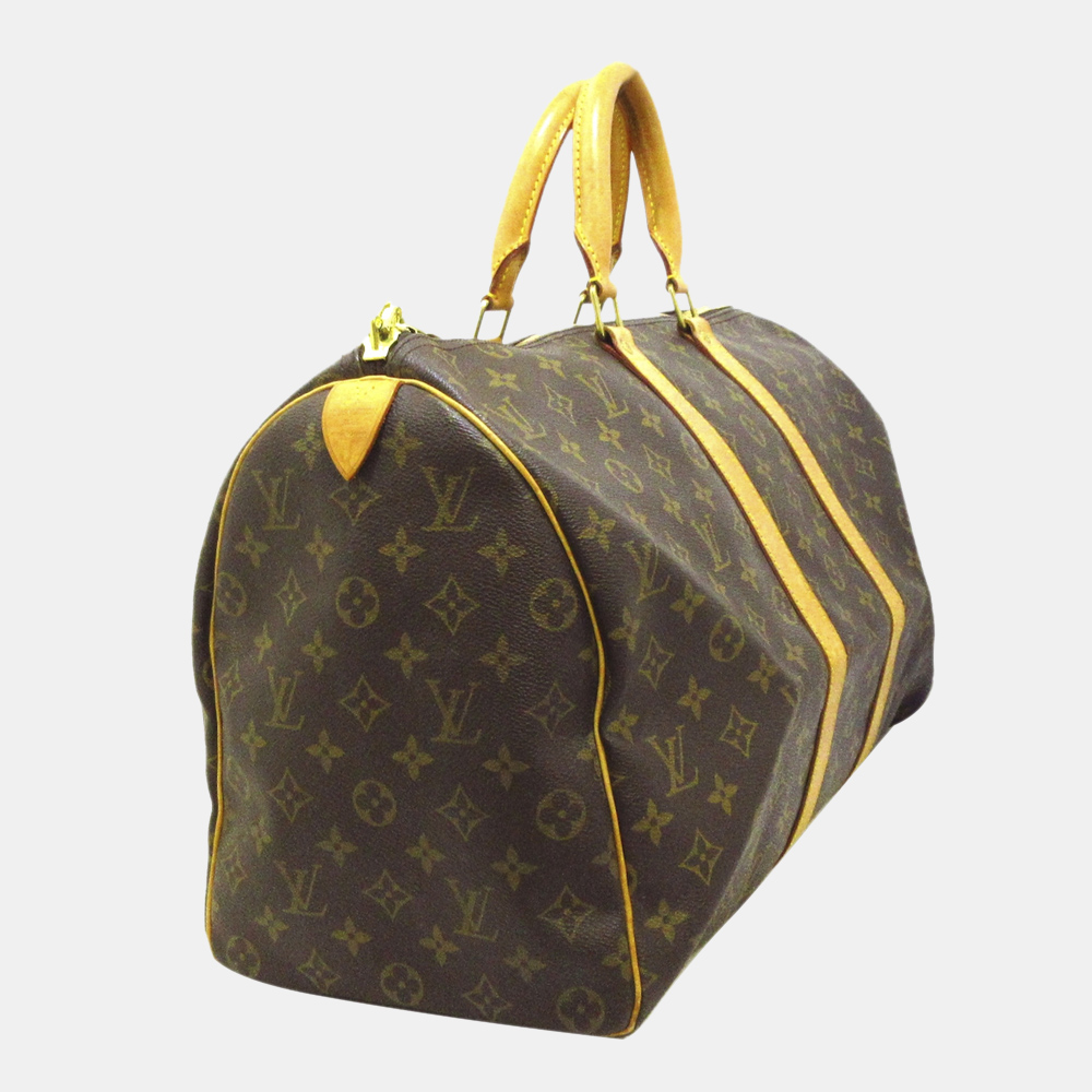 

Louis Vuitton Monogram Keepall 45, Brown
