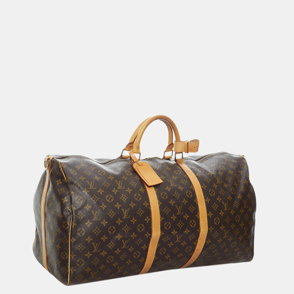 

Louis Vuitton Monogram Keepall Bandouliere 60, Brown