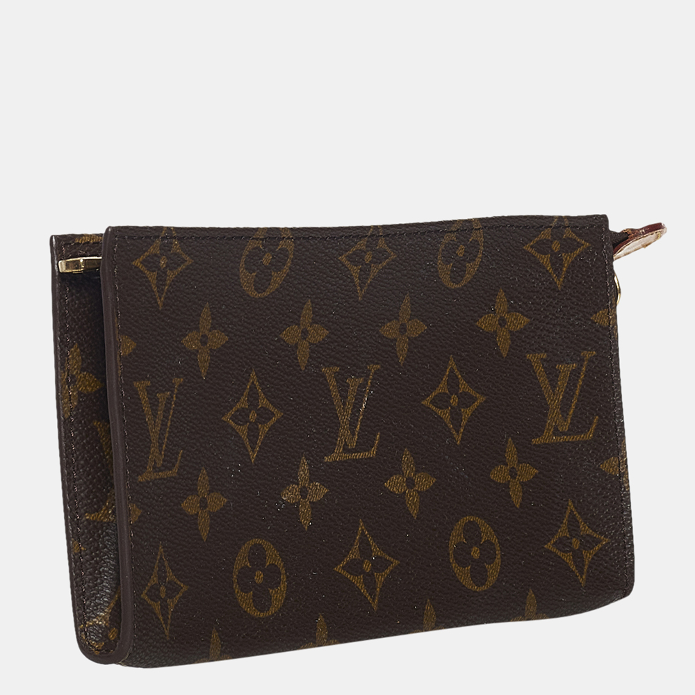 

Louis Vuitton Brown Monogram Toiletry Pouch 19