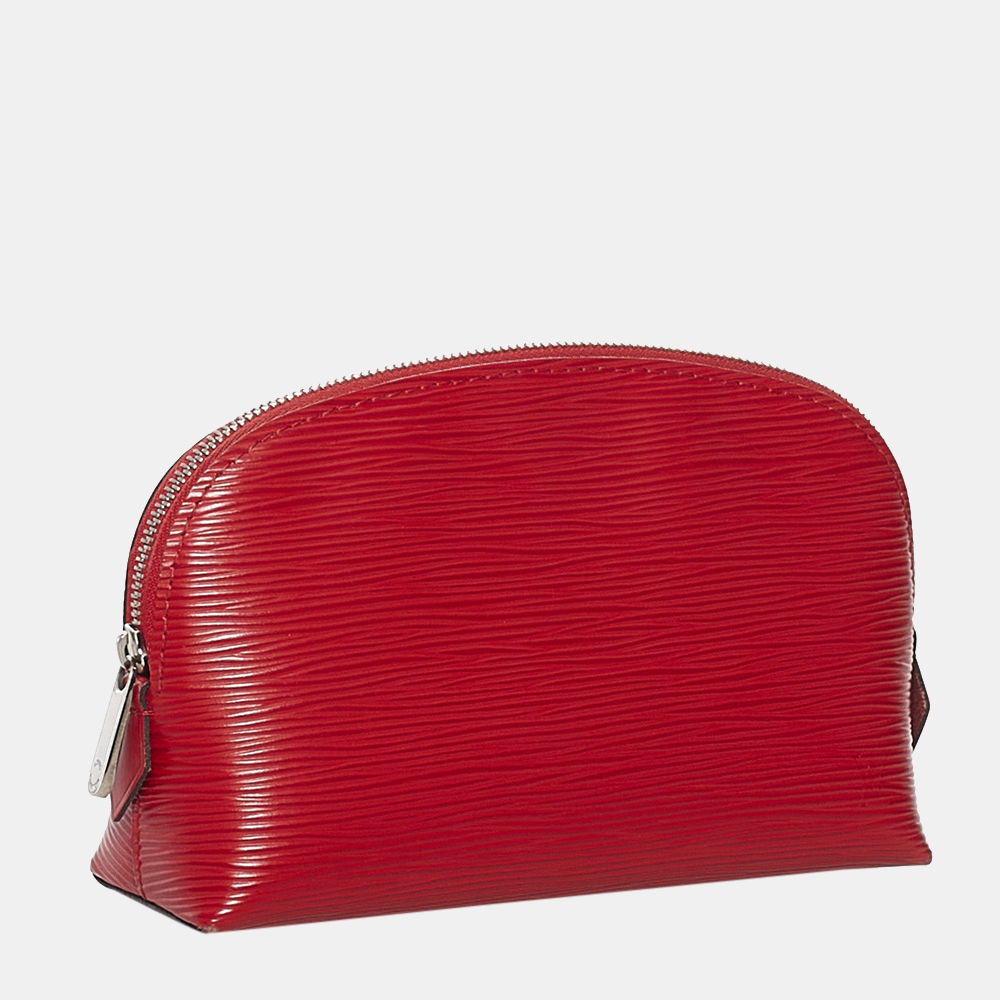 

Louis Vuitton Red Epi Cosmetic Pouch
