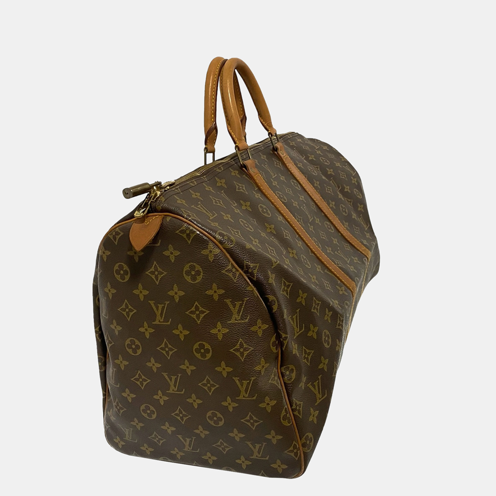 

Louis Vuitton Monogram Keepall 55, Brown