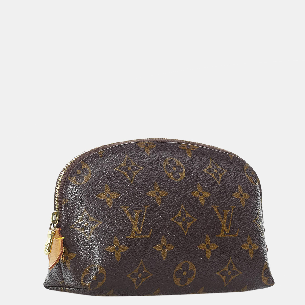 

Louis Vuitton Brown Monogram Cosmetic Pouch