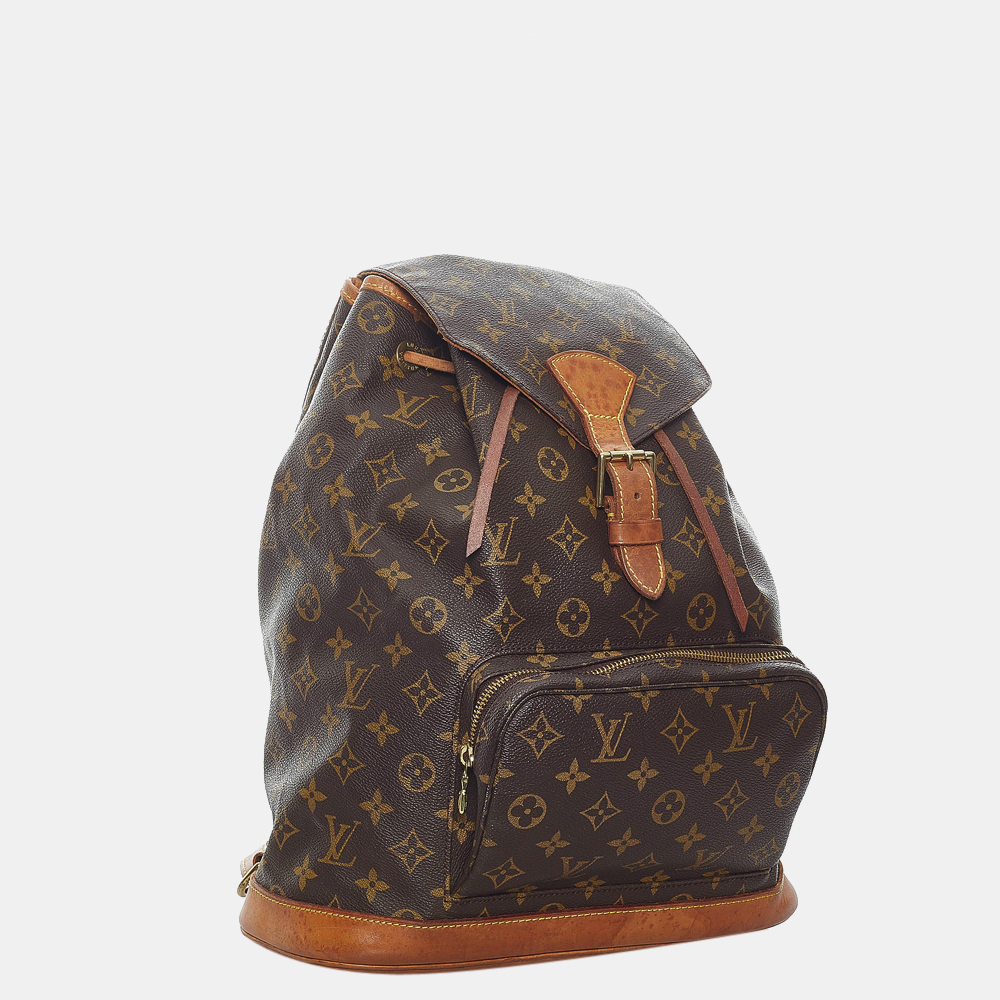 

Louis Vuitton Brown Monogram Montsouris GM