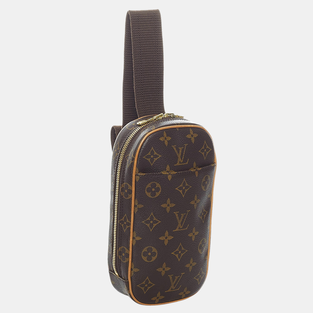 

Louis Vuitton Brown Monogram Gange Pochette