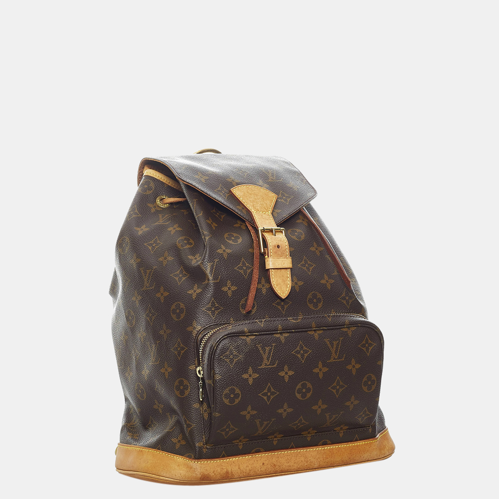 

Louis Vuitton Brown Monogram Montsouris GM
