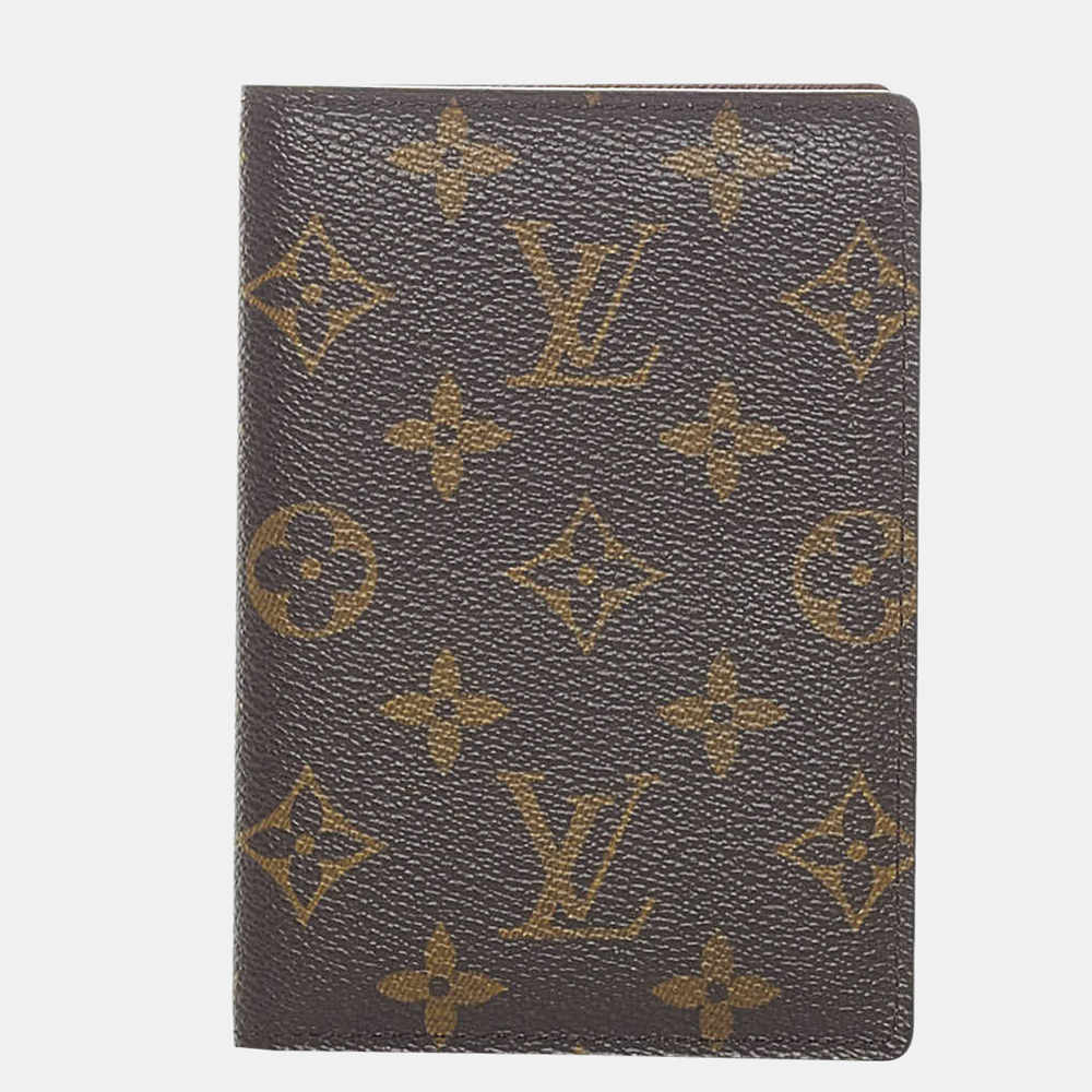 Pre Owned Louis Vuitton Monogram Passport Cover