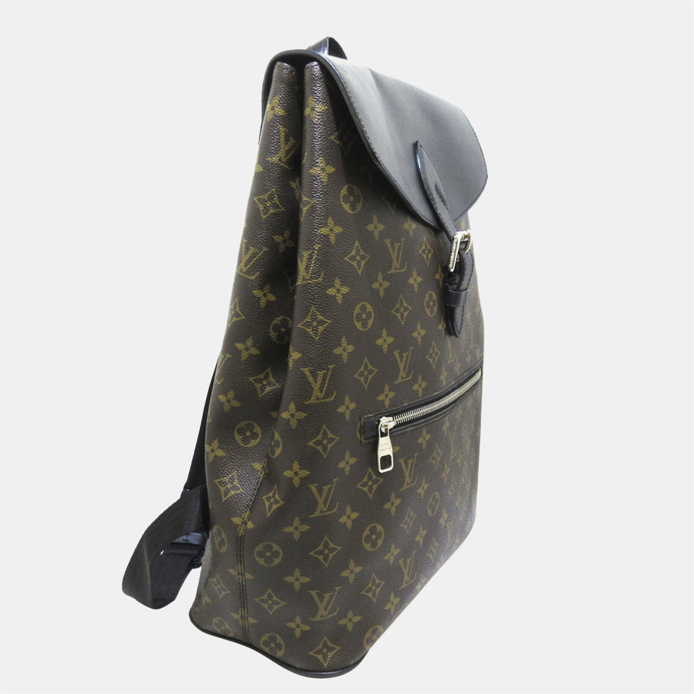 

Louis Vuitton Black/Brown Monogram Macassar Palk