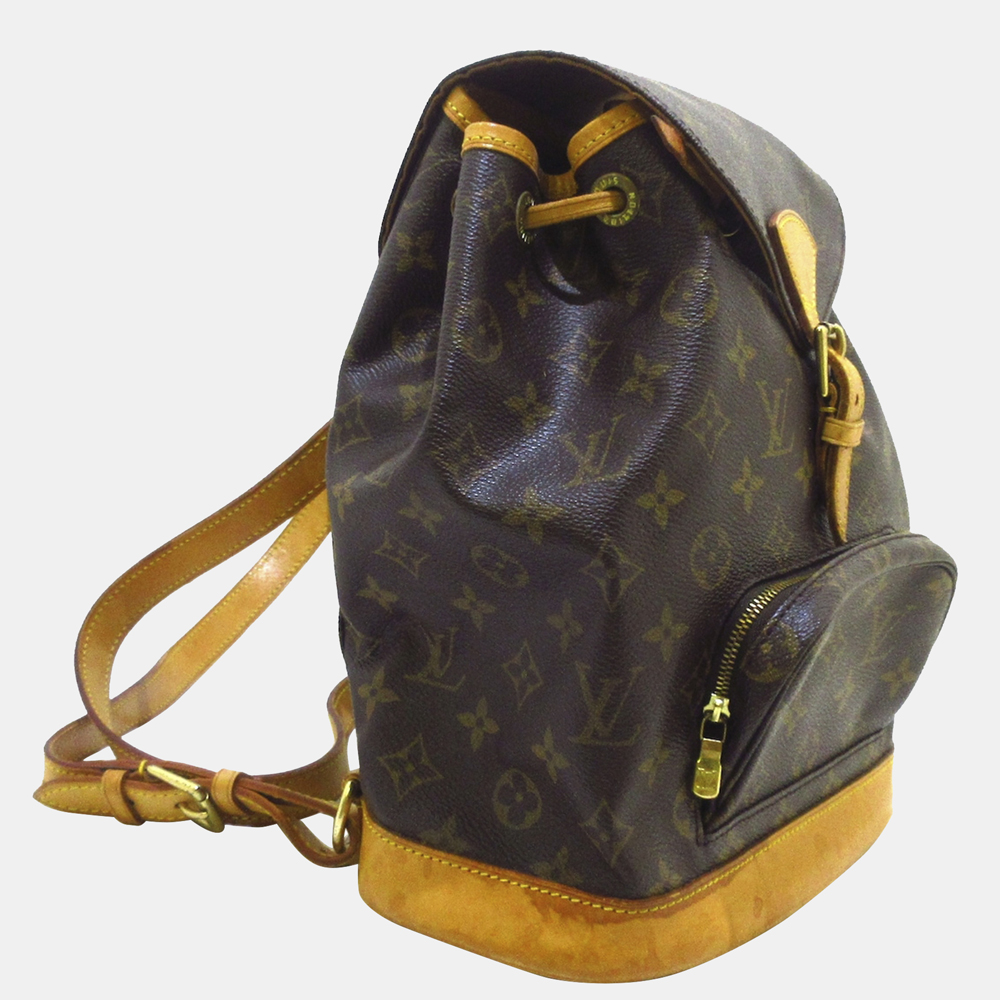 

Louis Vuitton Brown Monogram Montsouris MM