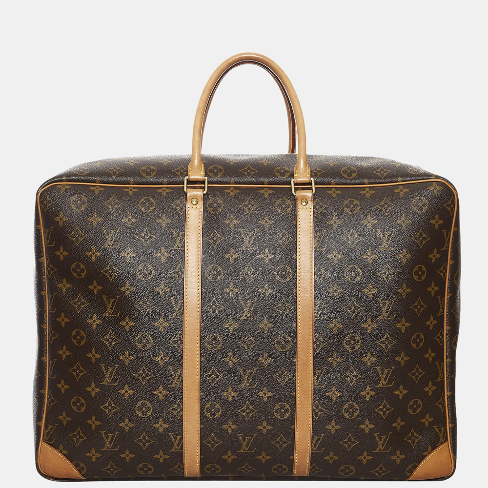 Pre Owned Louis Vuitton Brown Monogram Sirius 50