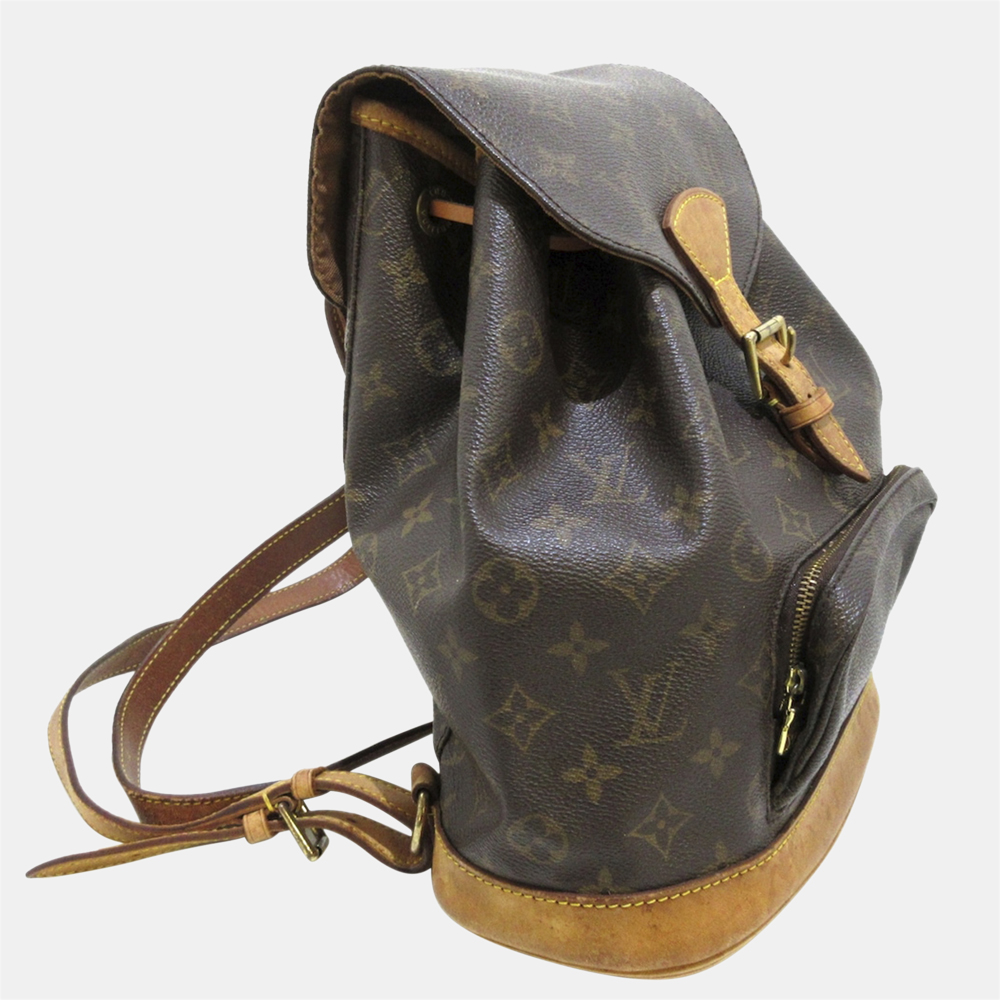 

Louis Vuitton Brown Monogram Montsouris MM