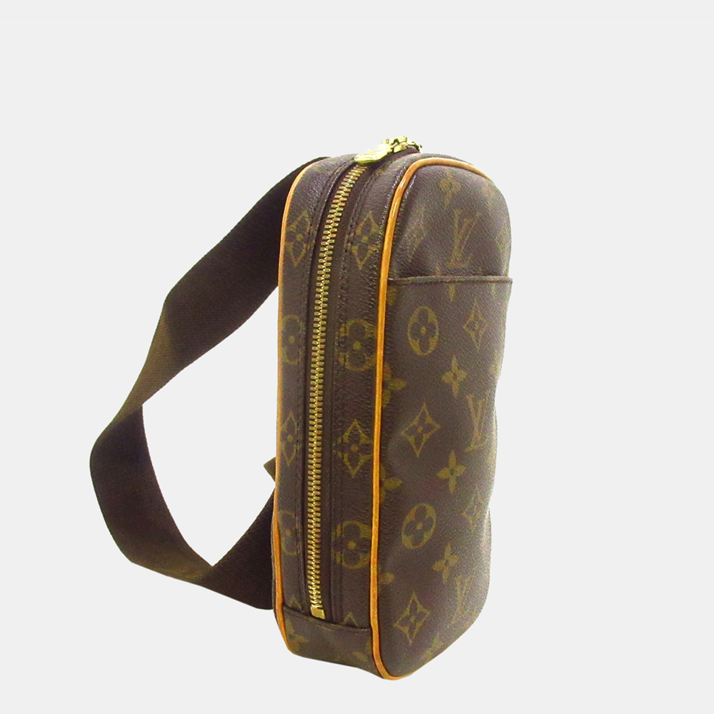 

Louis Vuitton Brown Monogram Pochette Gange