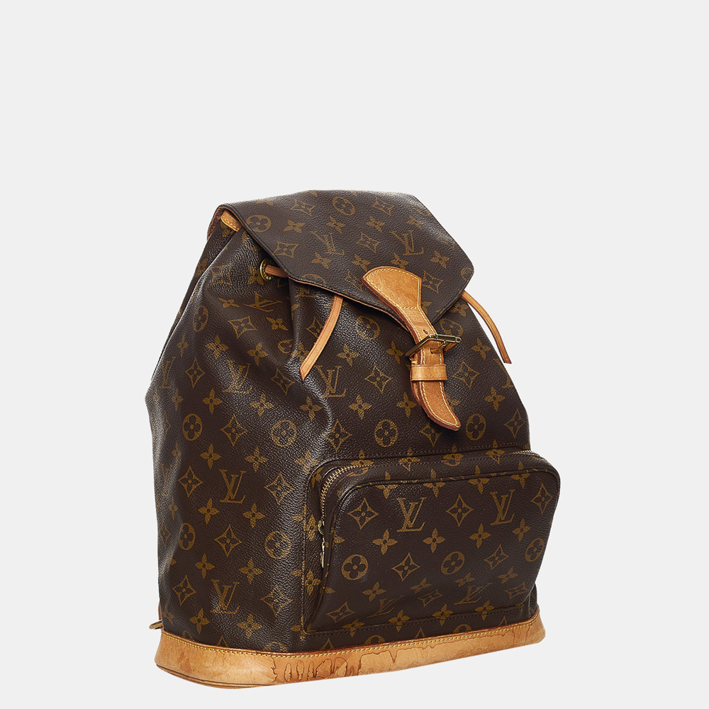 

Louis Vuitton Brown Monogram Montsouris GM