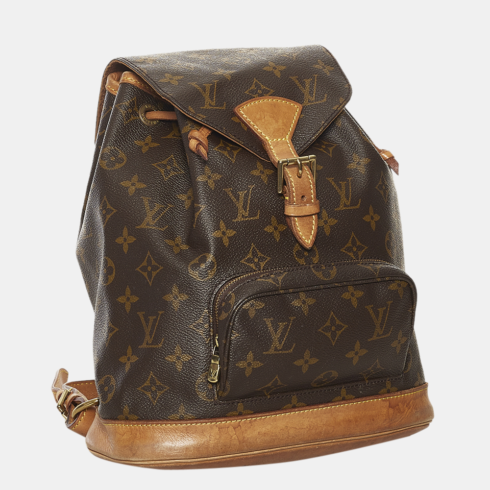 

Louis Vuitton Brown Monogram Montsouris MM