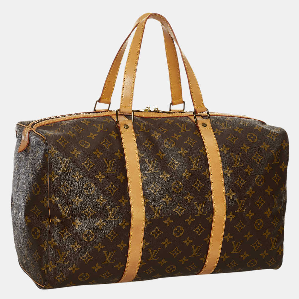 

Louis Vuitton Brown Monogram Sac Souple 45