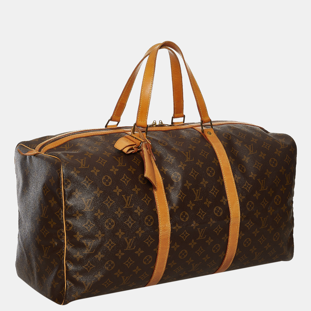 

Louis Vuitton Brown Monogram Sac Souple 55