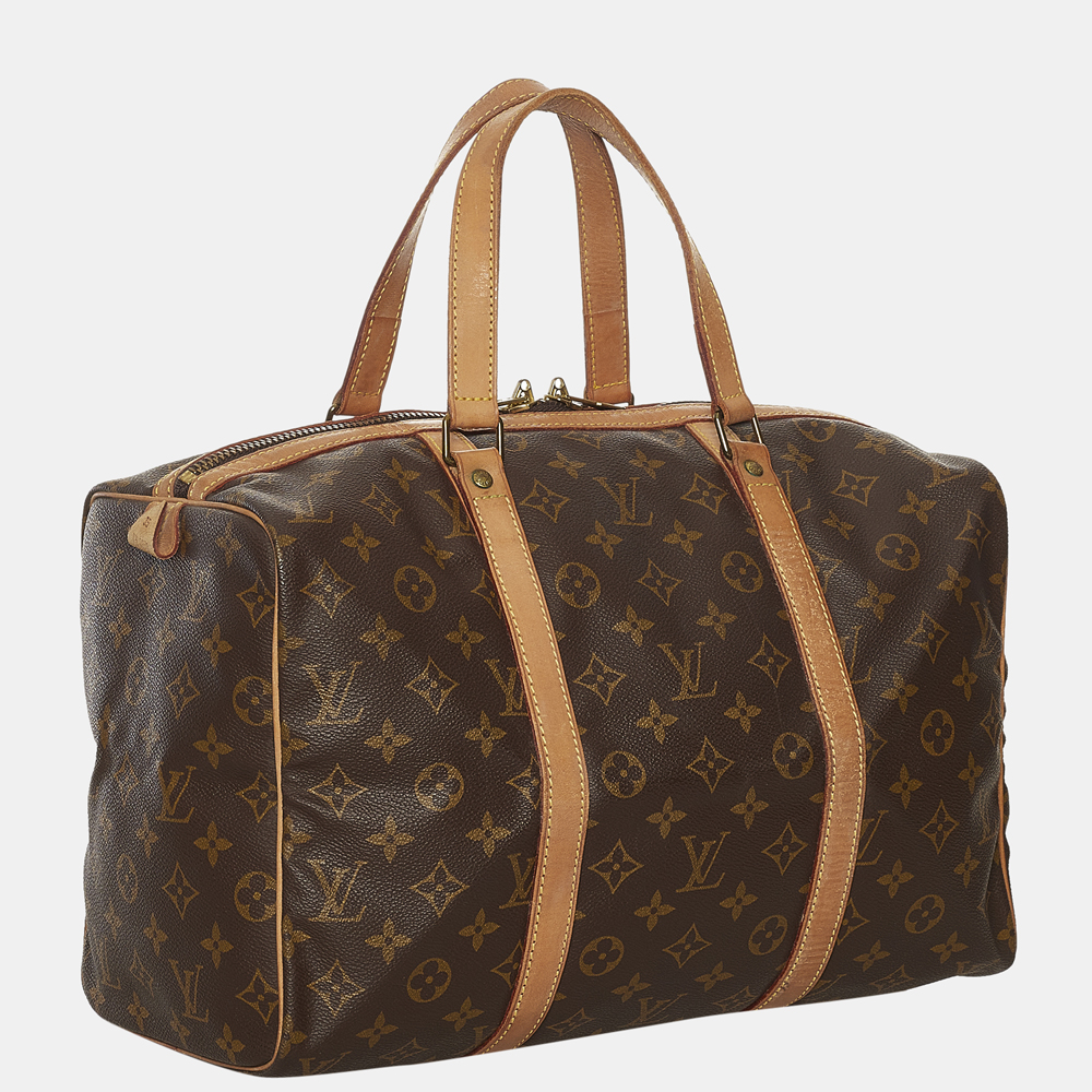 

Louis Vuitton Brown Monogram Sac Souple 35