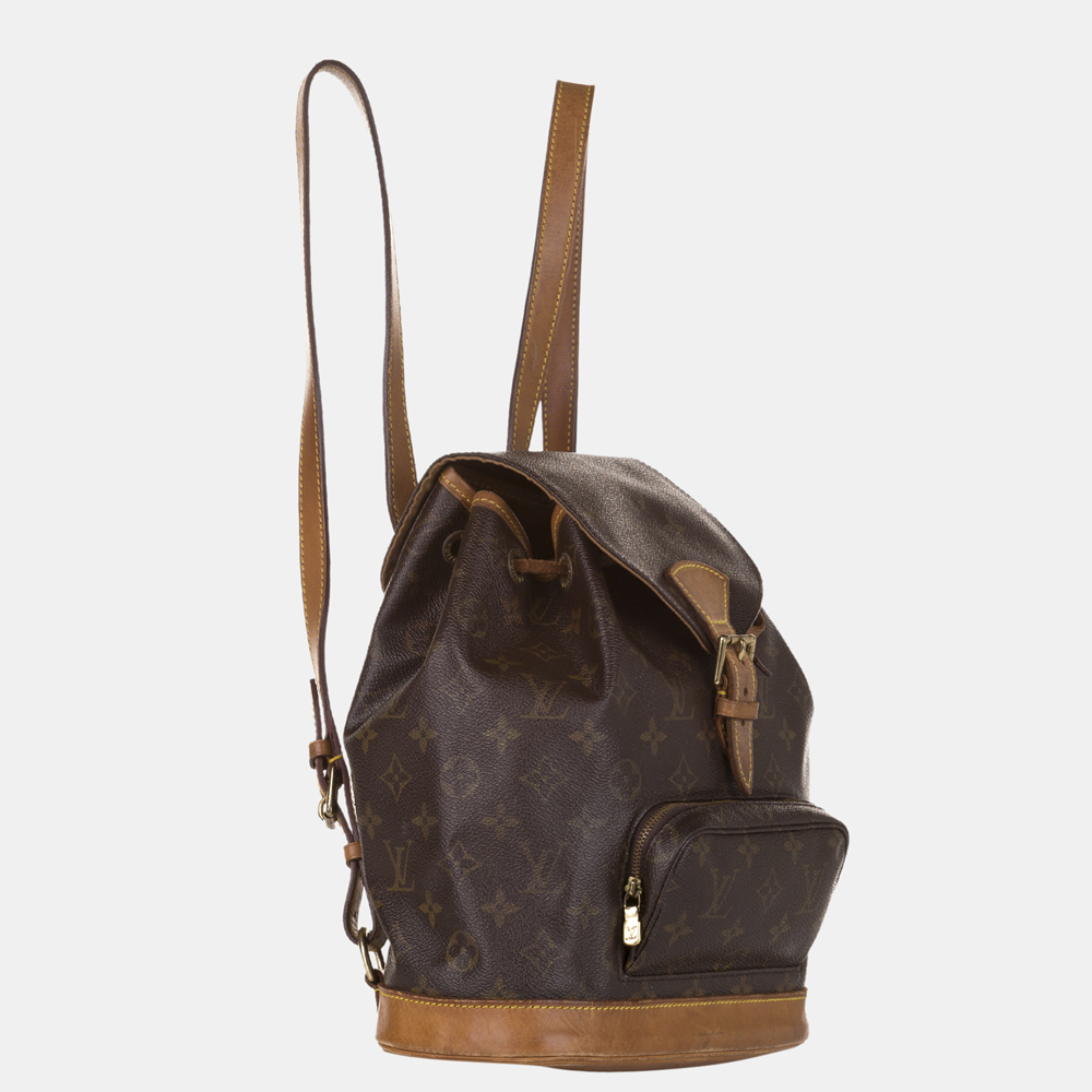 

Louis Vuitton Brown Monogram Montsouris PM