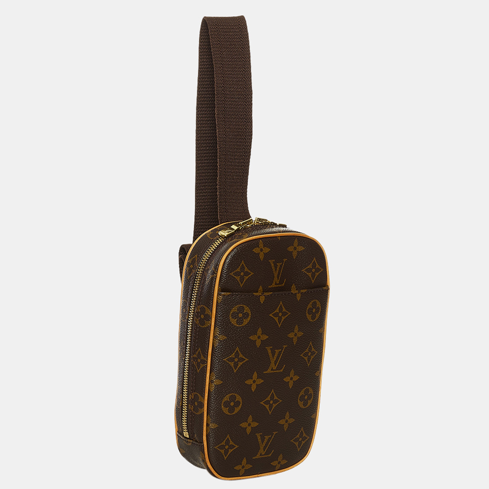 

Louis Vuitton Brown Monogram Gange Pochette