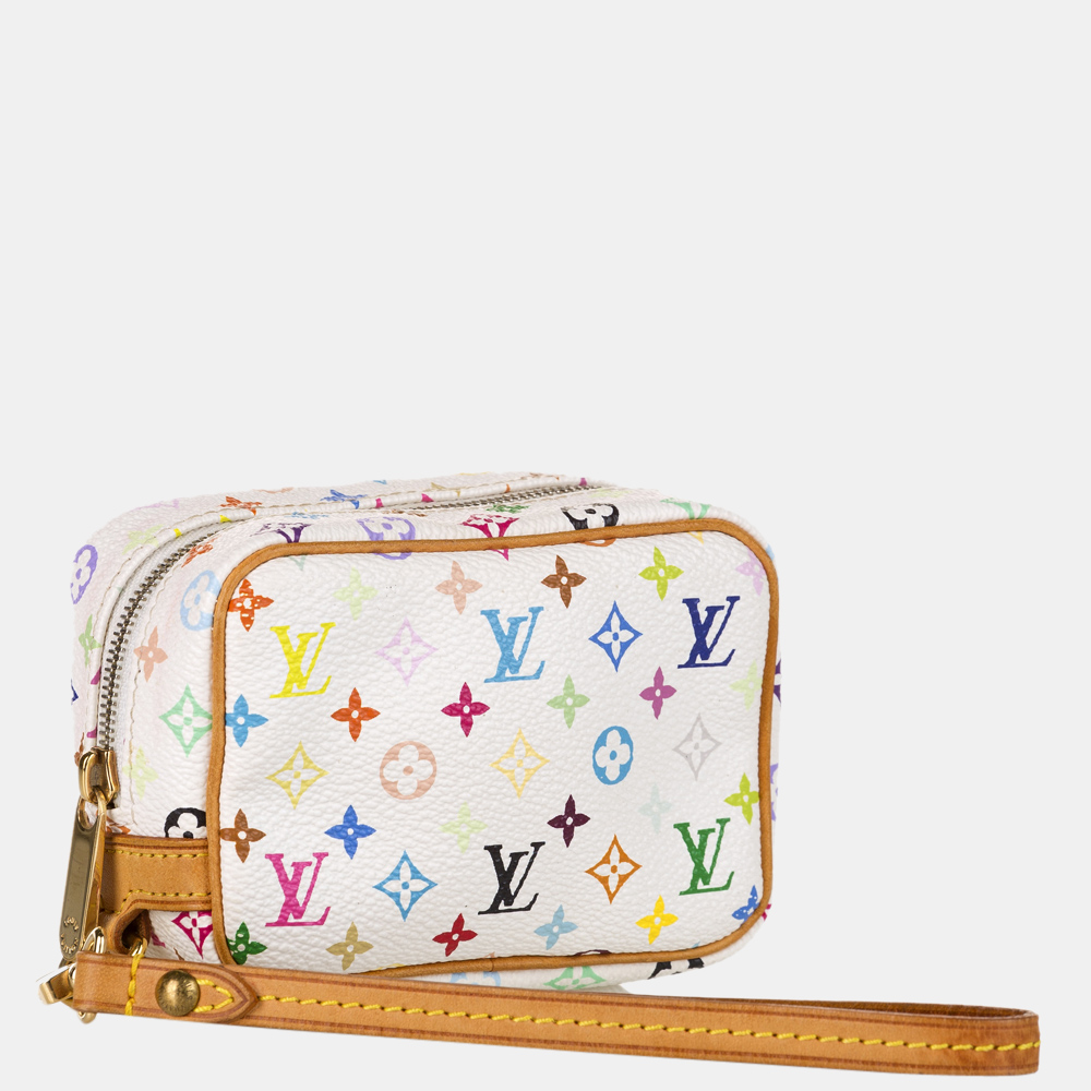 

Louis Vuitton White Monogram Multicolore Wapity