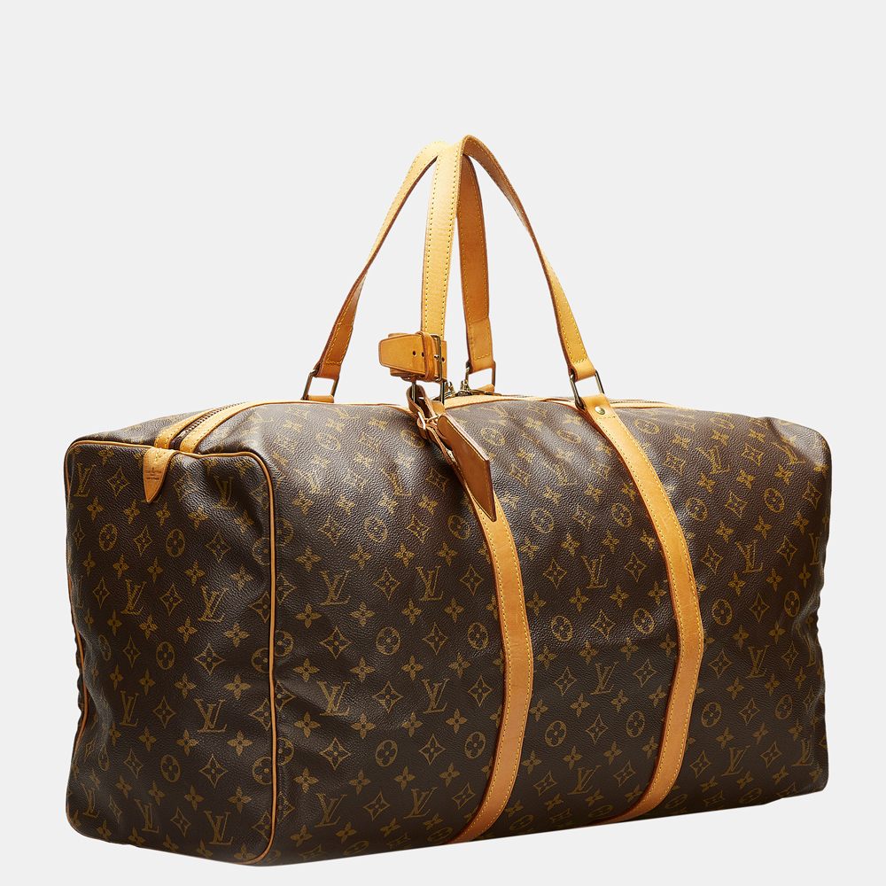 

Louis Vuitton Brown Monogram Sac Souple 55