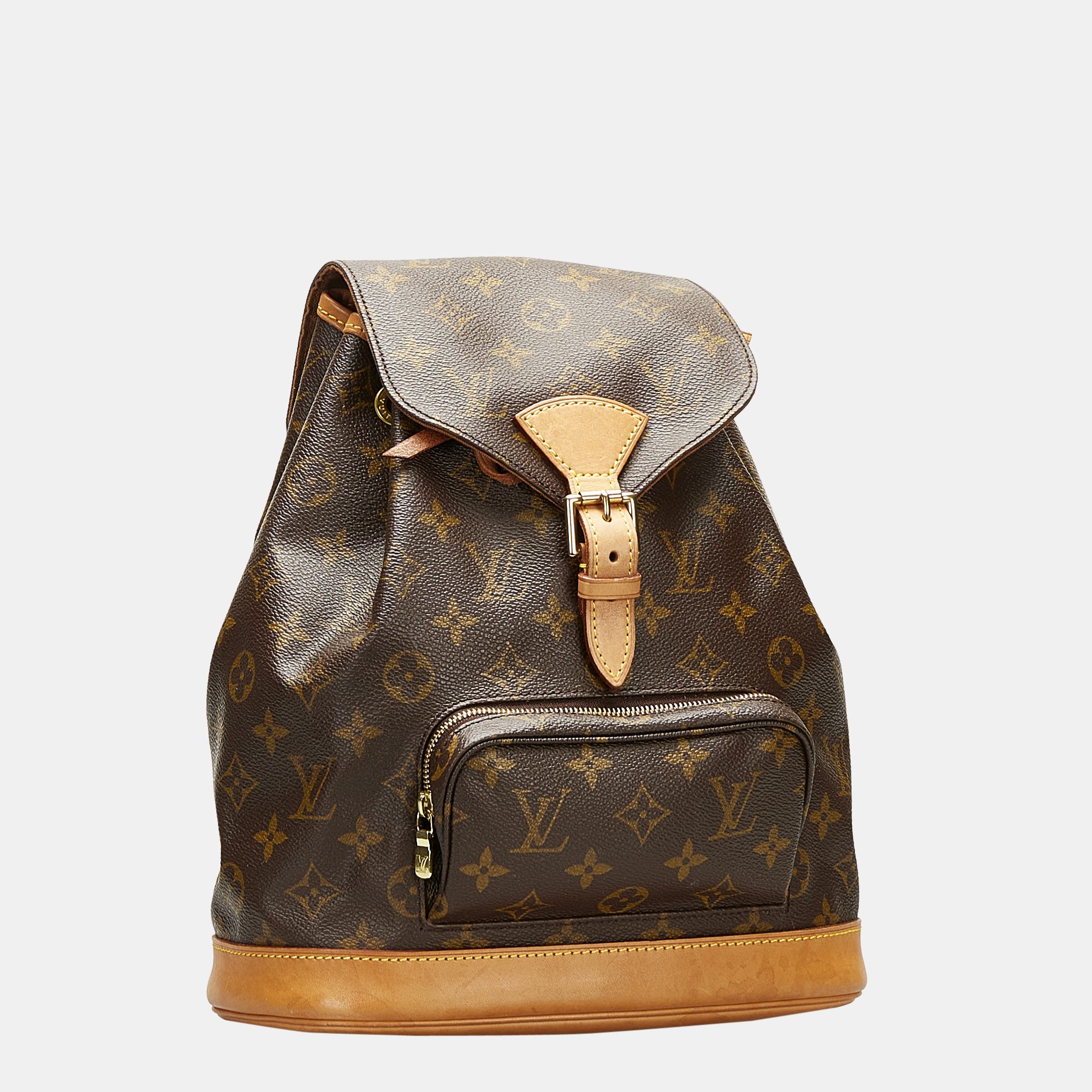 

Louis Vuitton Brown Monogram Montsouris PM