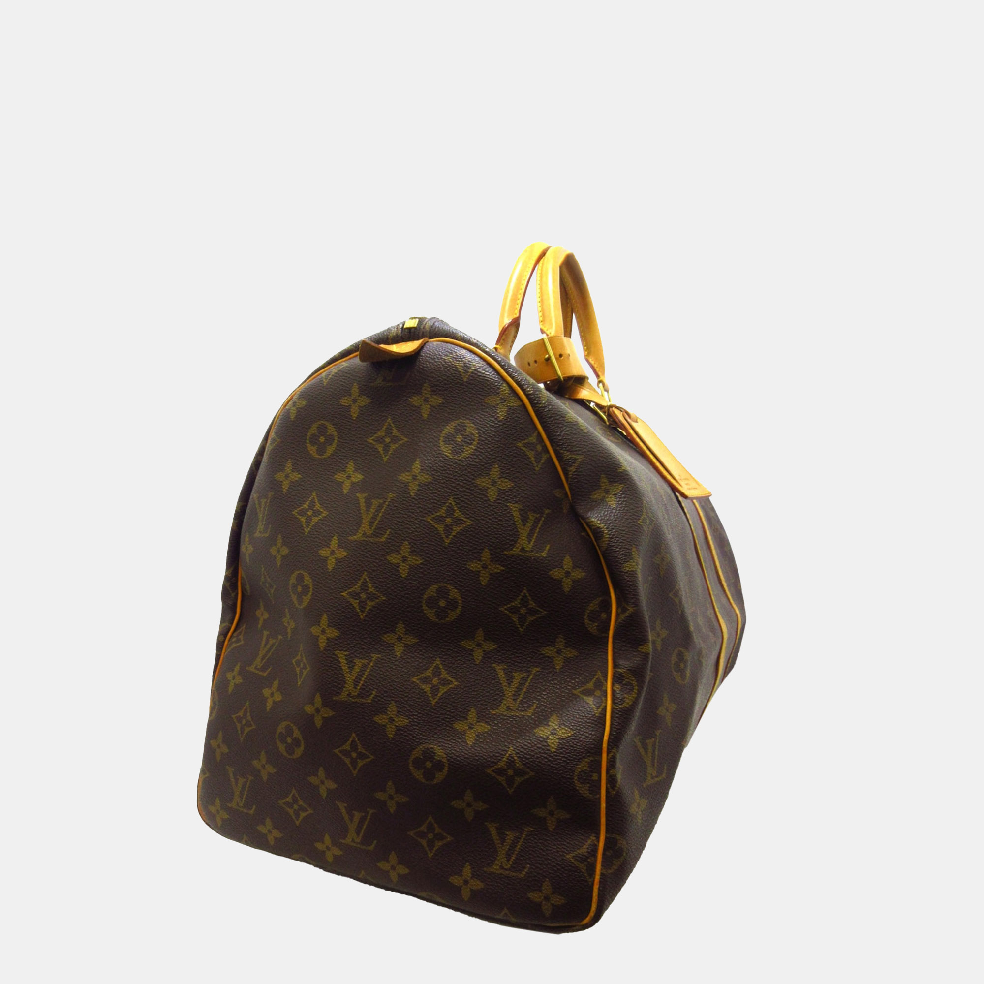 

Louis Vuitton Brown Monogram Keepall 55