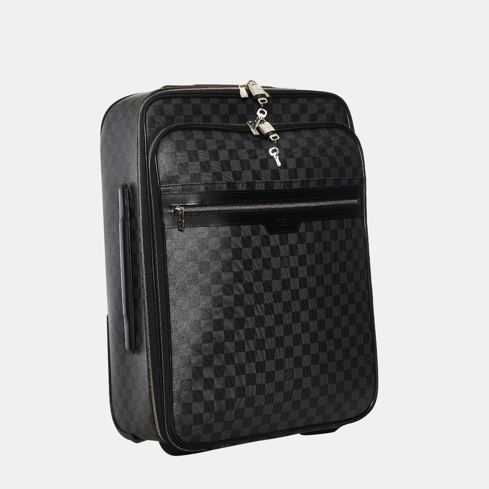 

Louis Vuitton Black Damier Graphite Pegase 55