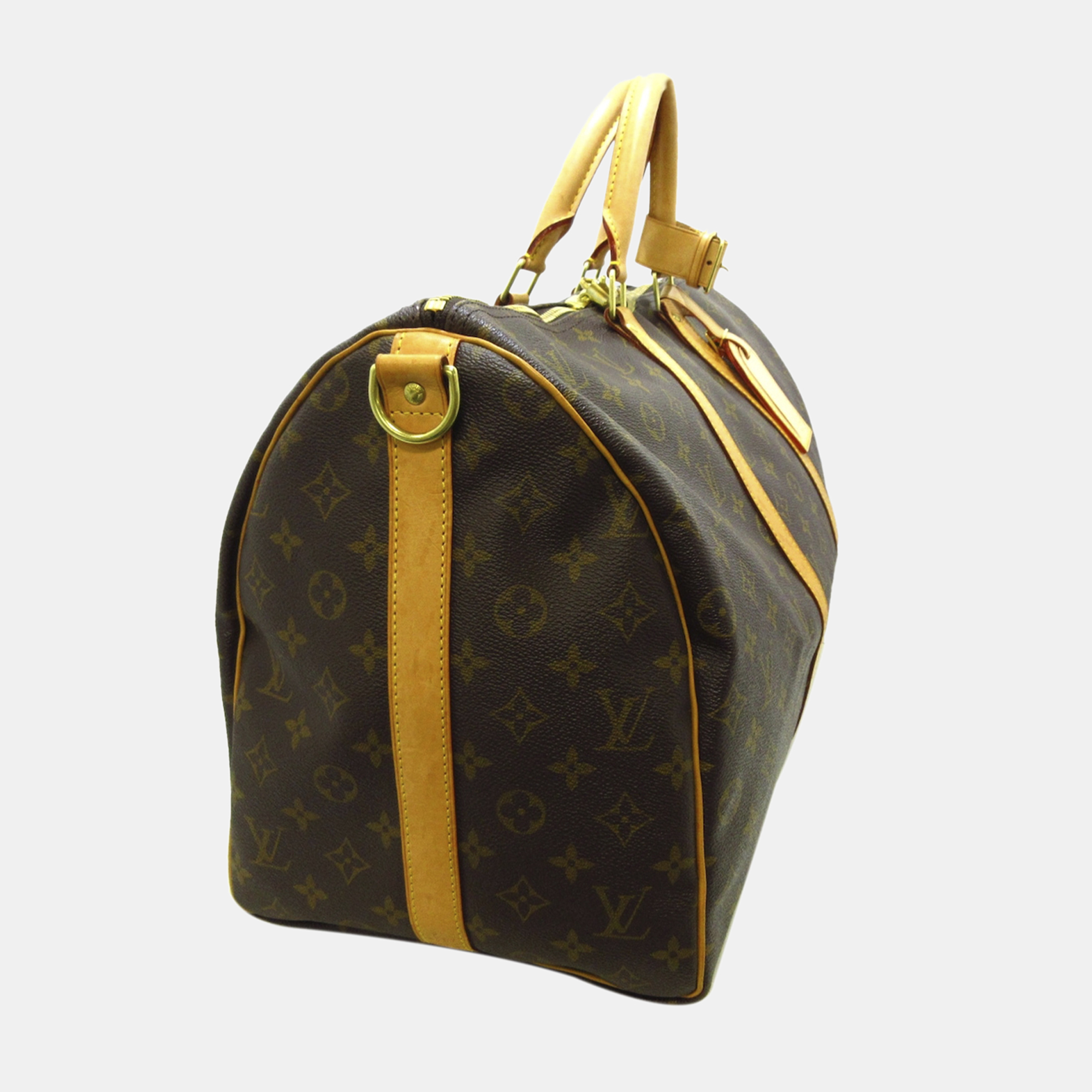 

Louiis Vuitton Brown Monogram Keepall Bandouliere 50