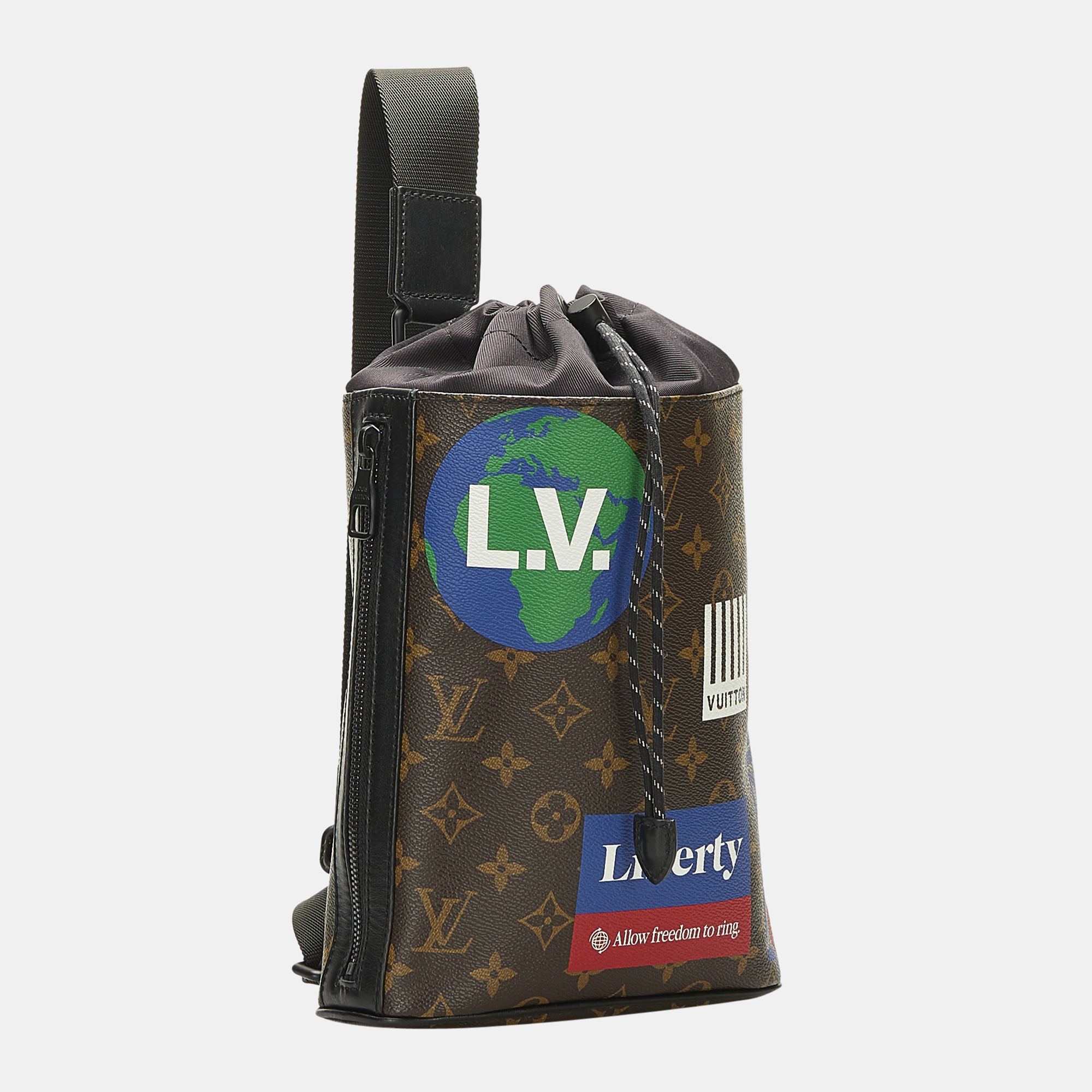 

Louis Vuitton Brown Monogram Chalk Sling Bag