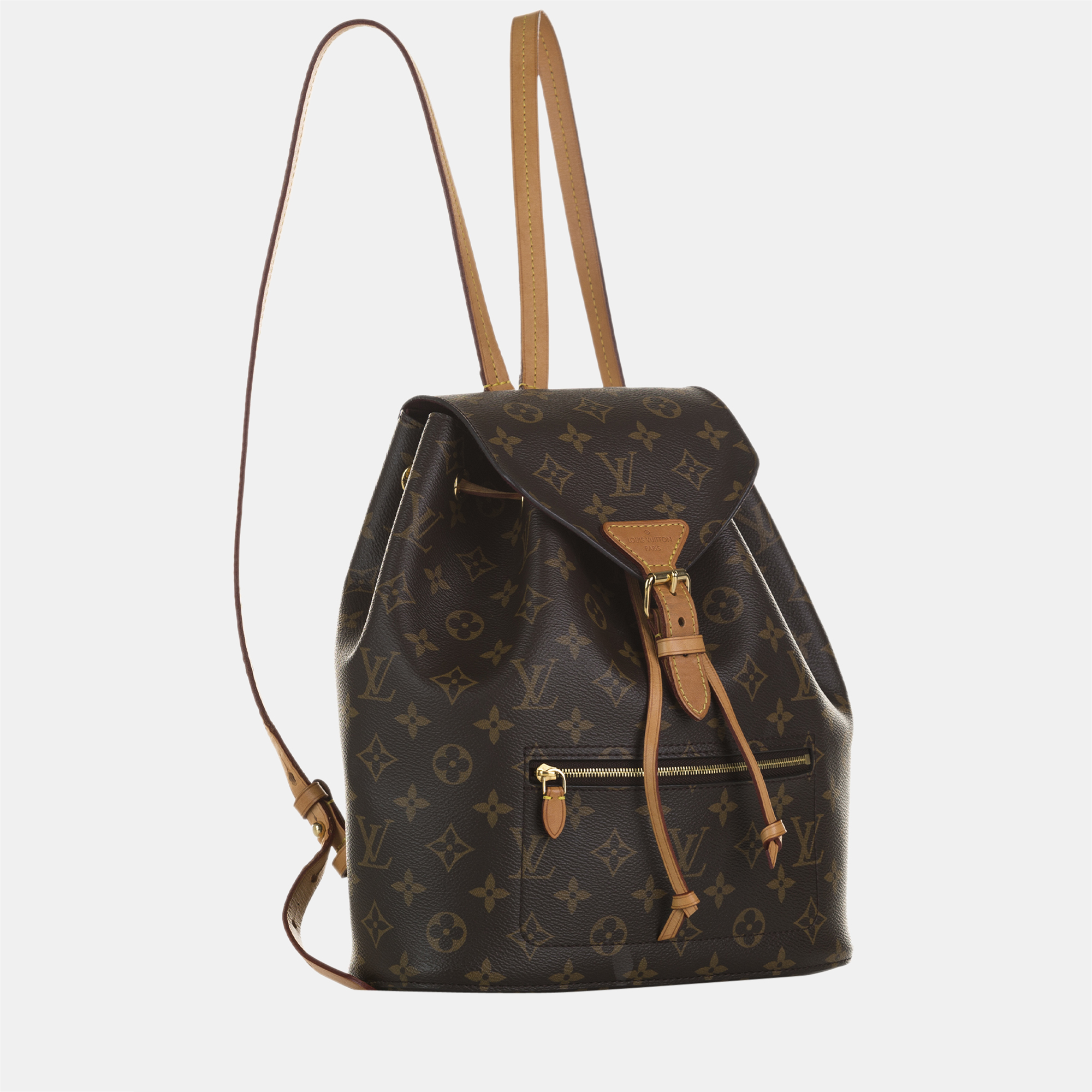 

Louis Vuitton Brown Monogram Montsouris NM MM