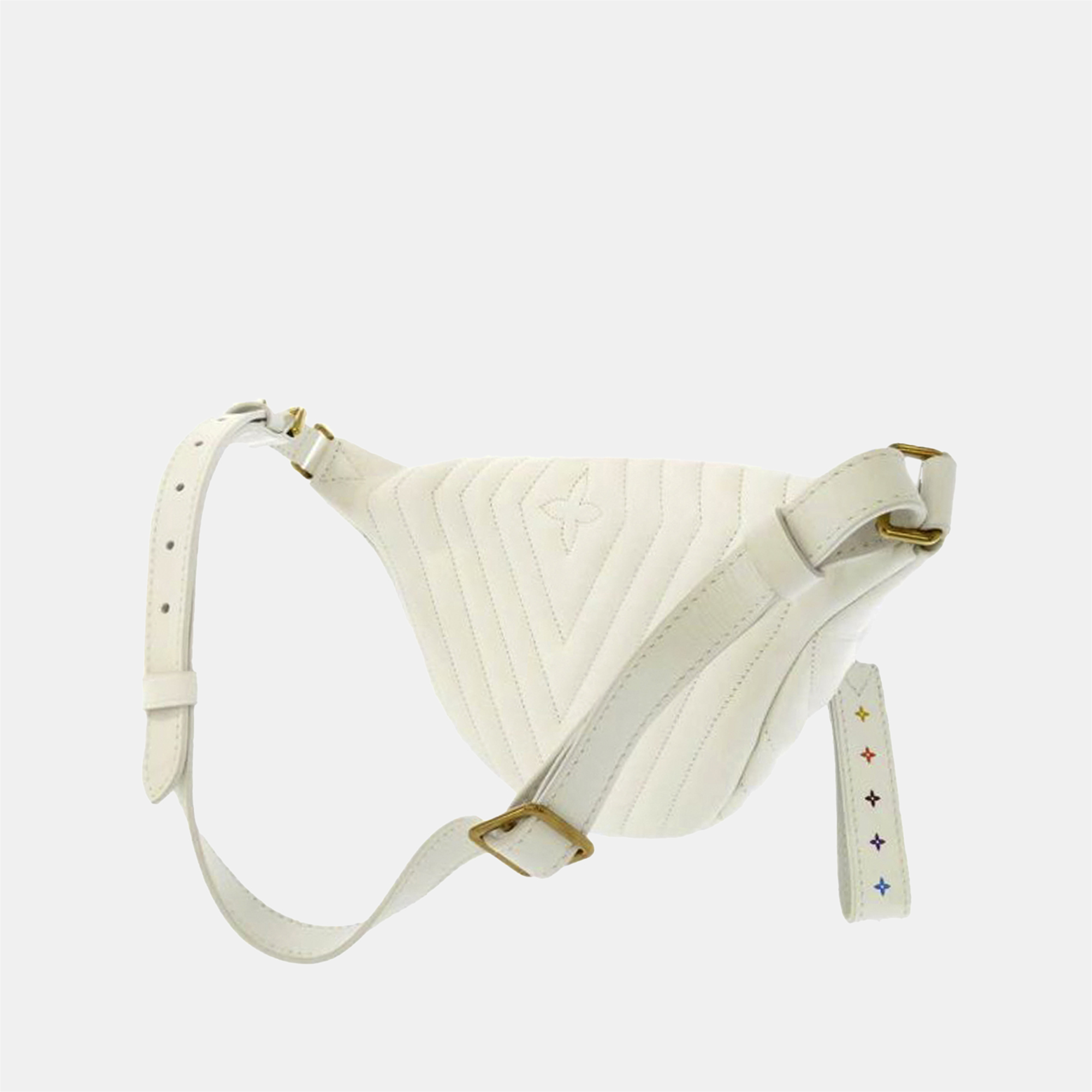 

Louis Vuitton White New Wave Bumbag