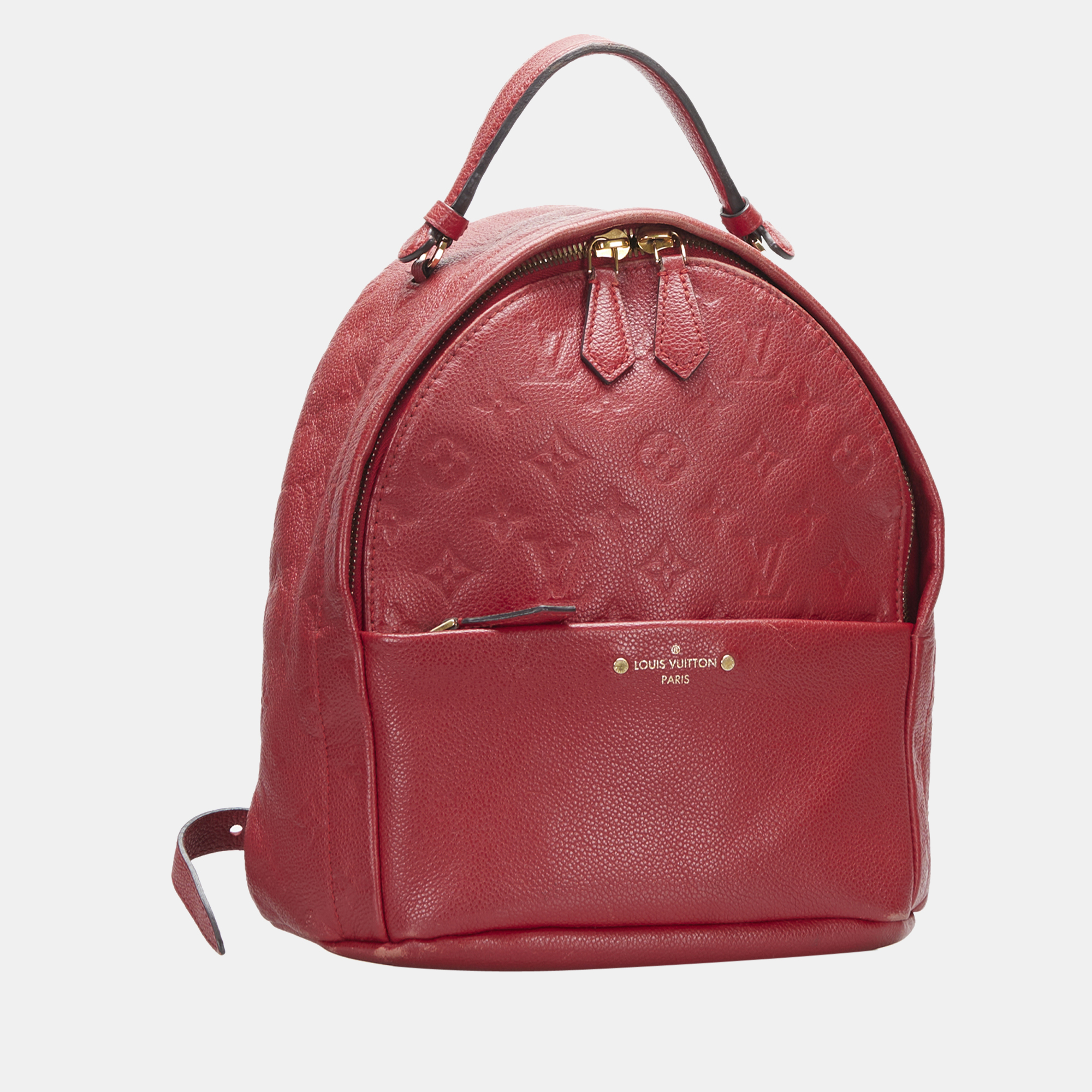 

Louis Vuitton Red Monogram Empreinte Sorbonne