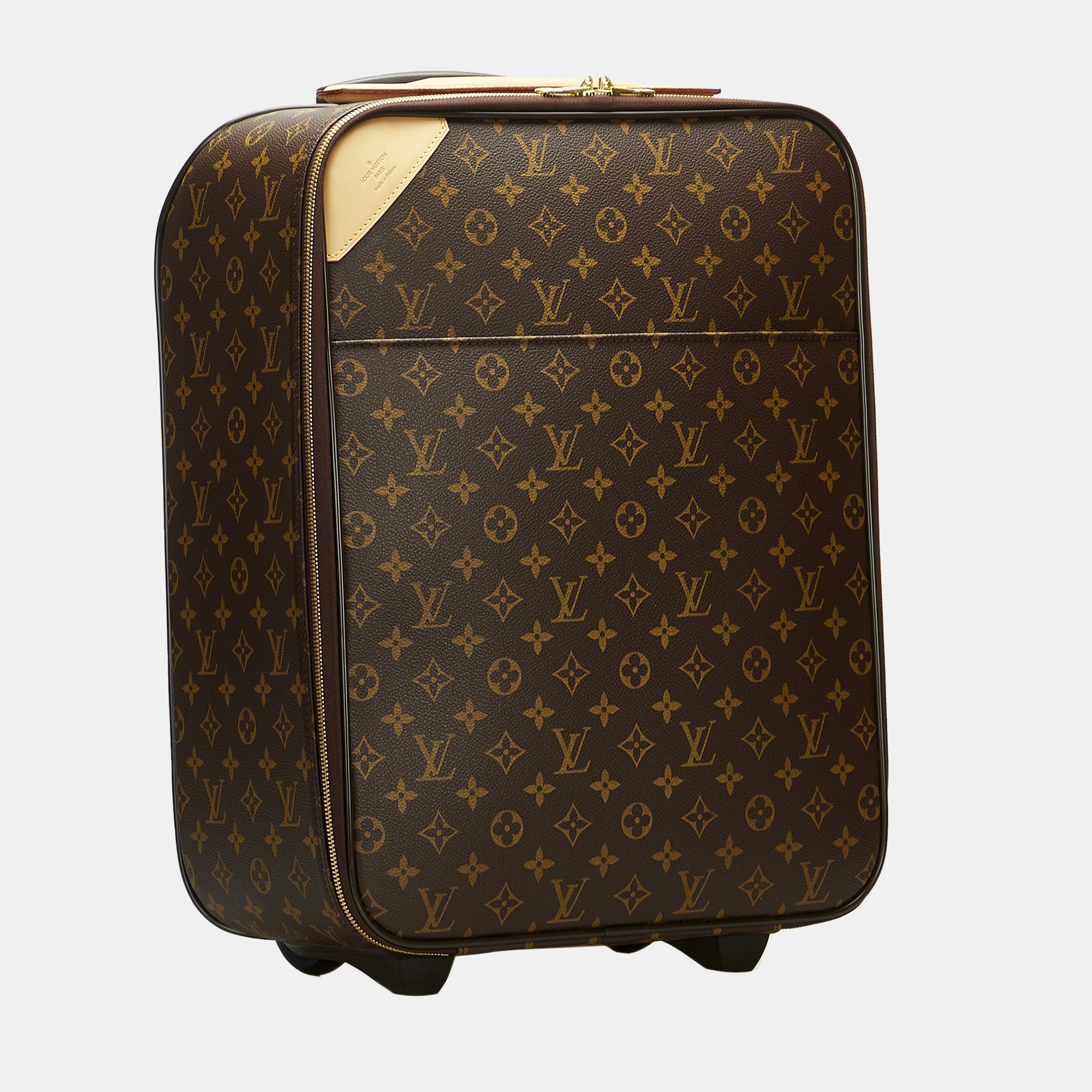 

Louis Vuitton Brown Monogram Pegase 45