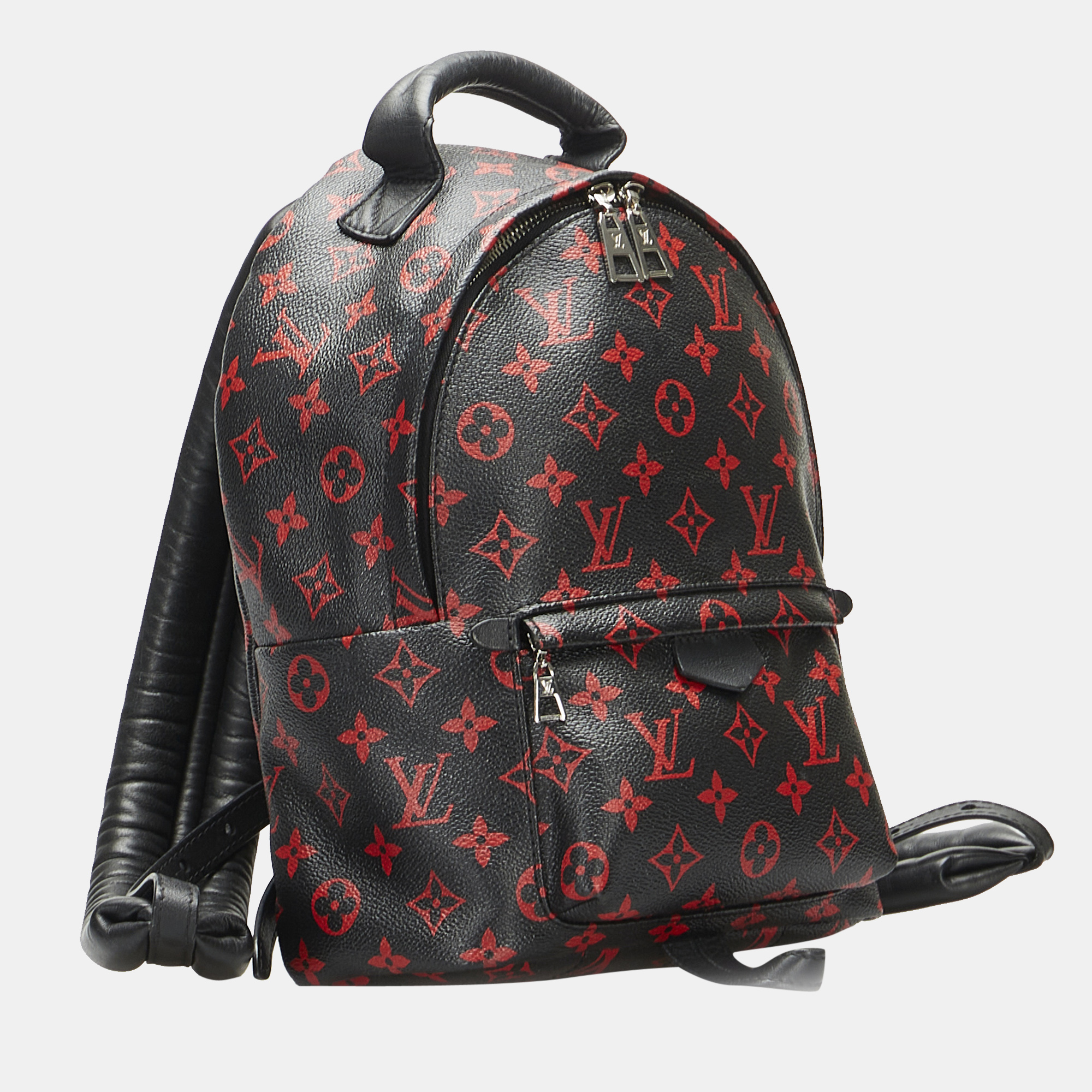 

Louis Vuitton Black Palm Springs Limited Edition Monogram Infrarouge PM
