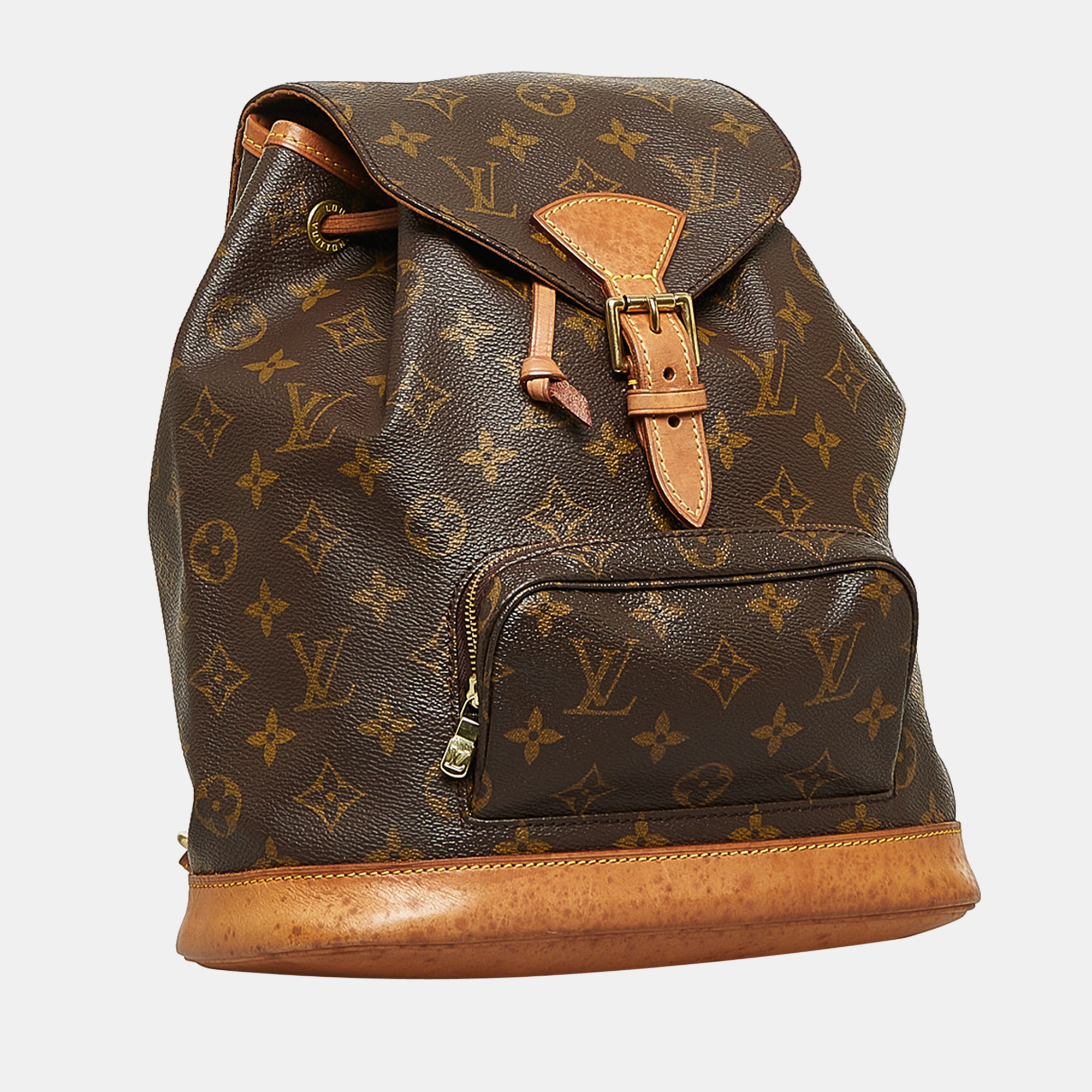 

Louis Vuitton Brown Monogram Montsouris PM