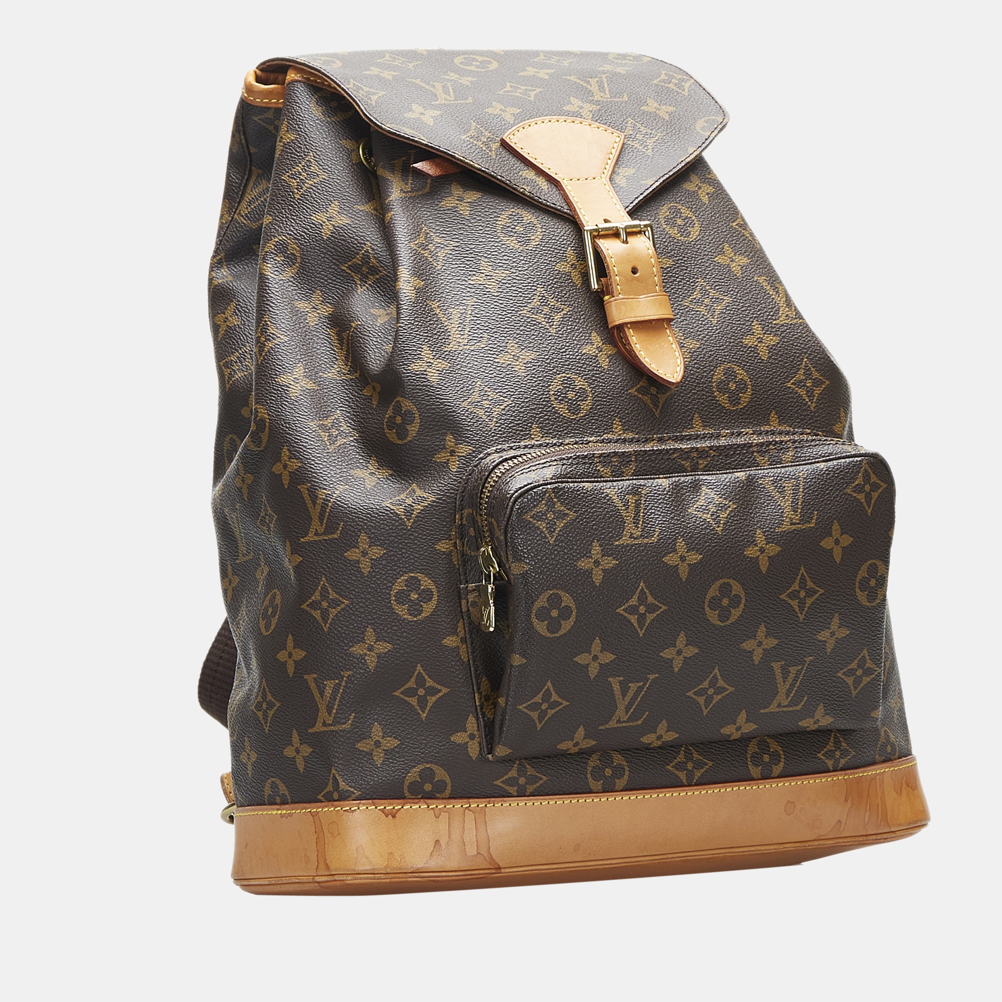 

Louis Vuitton Brown Monogram Montsouris GM