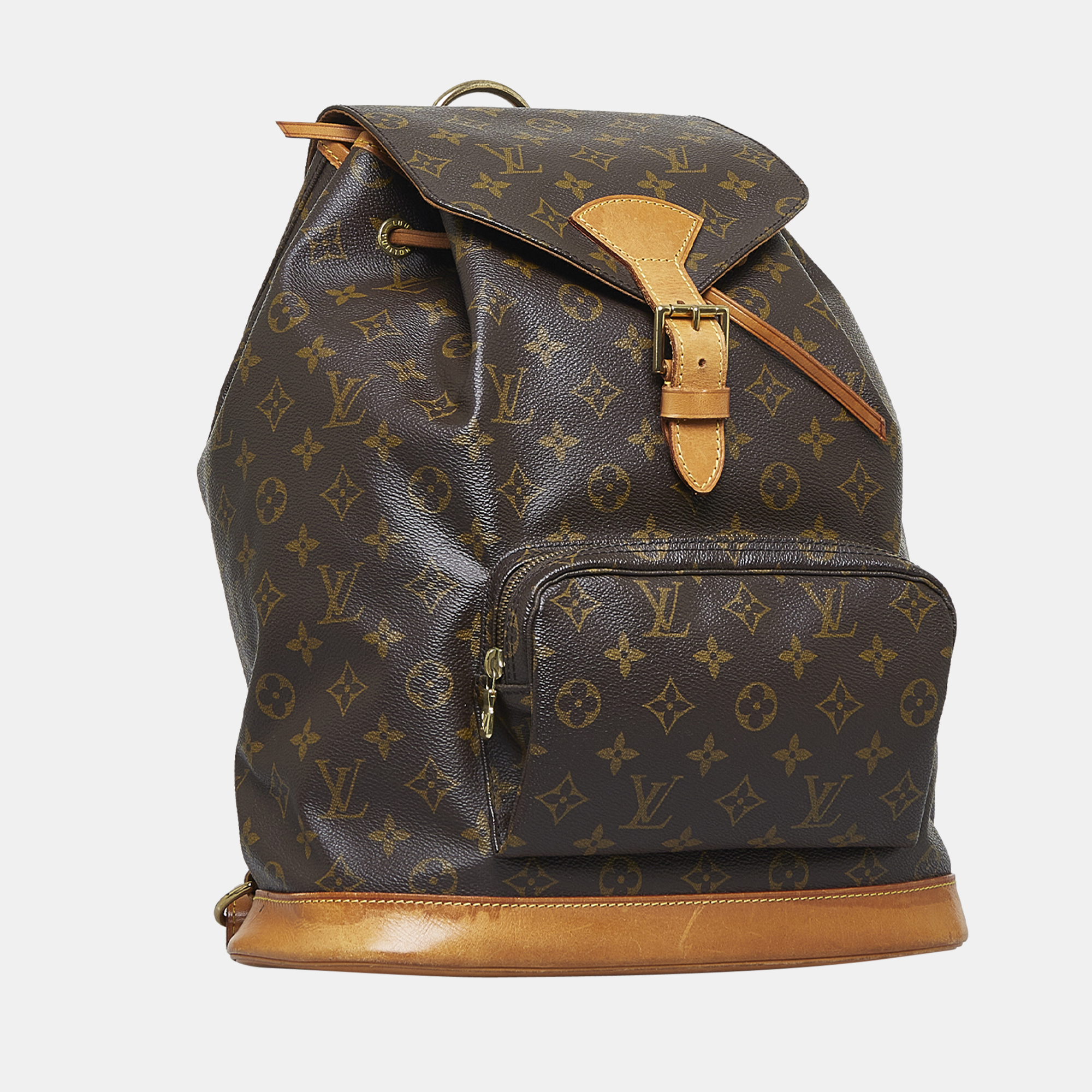 

Louis Vuitton Brown Monogram Montsouris GM