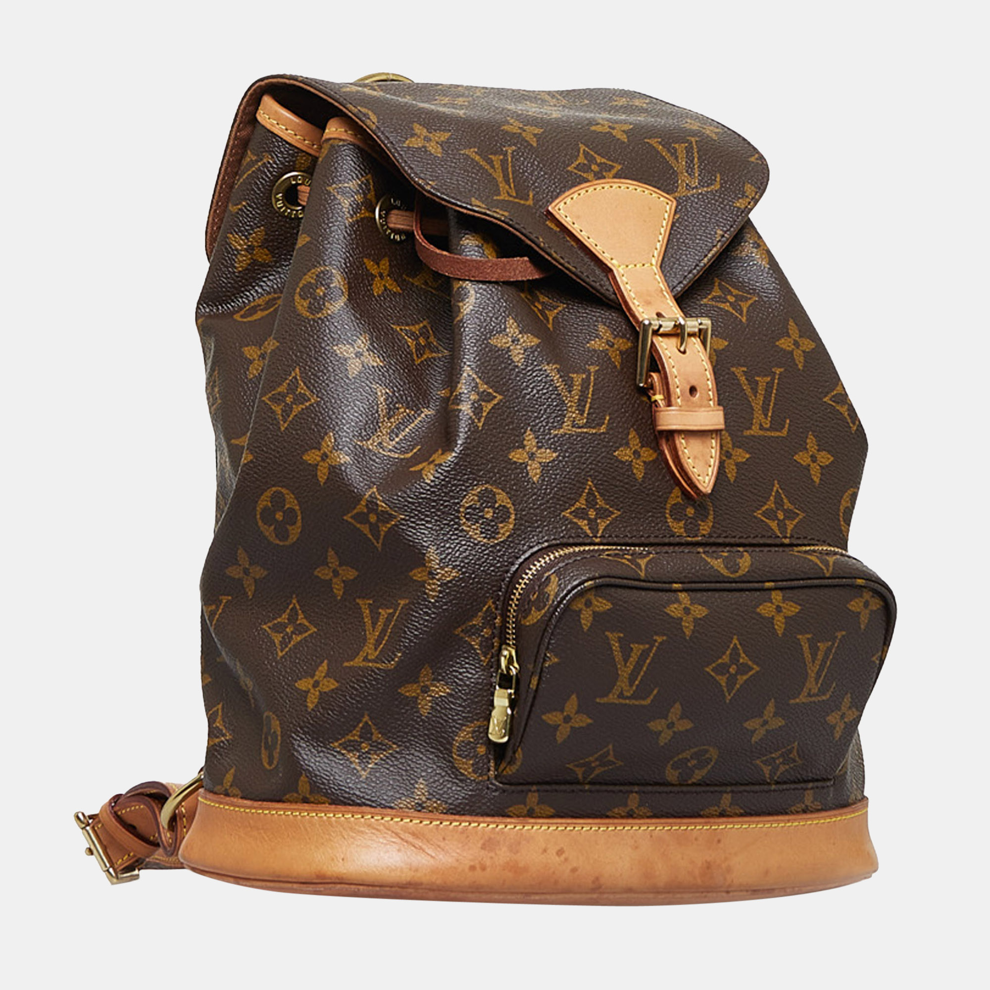 

Louis Vuitton Brown Monogram Montsouris MM
