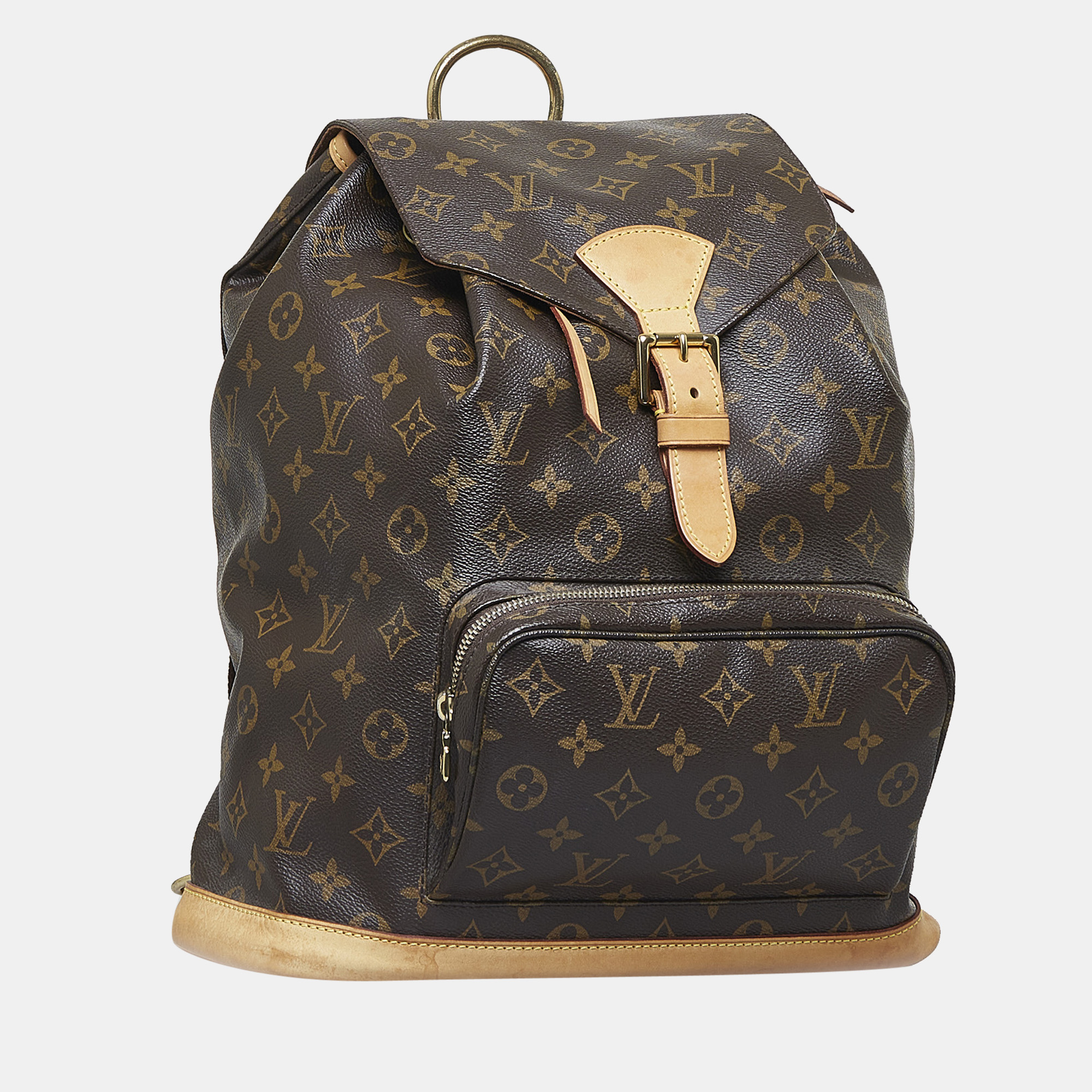 

Louis Vuitton Brown Monogram Montsouris GM