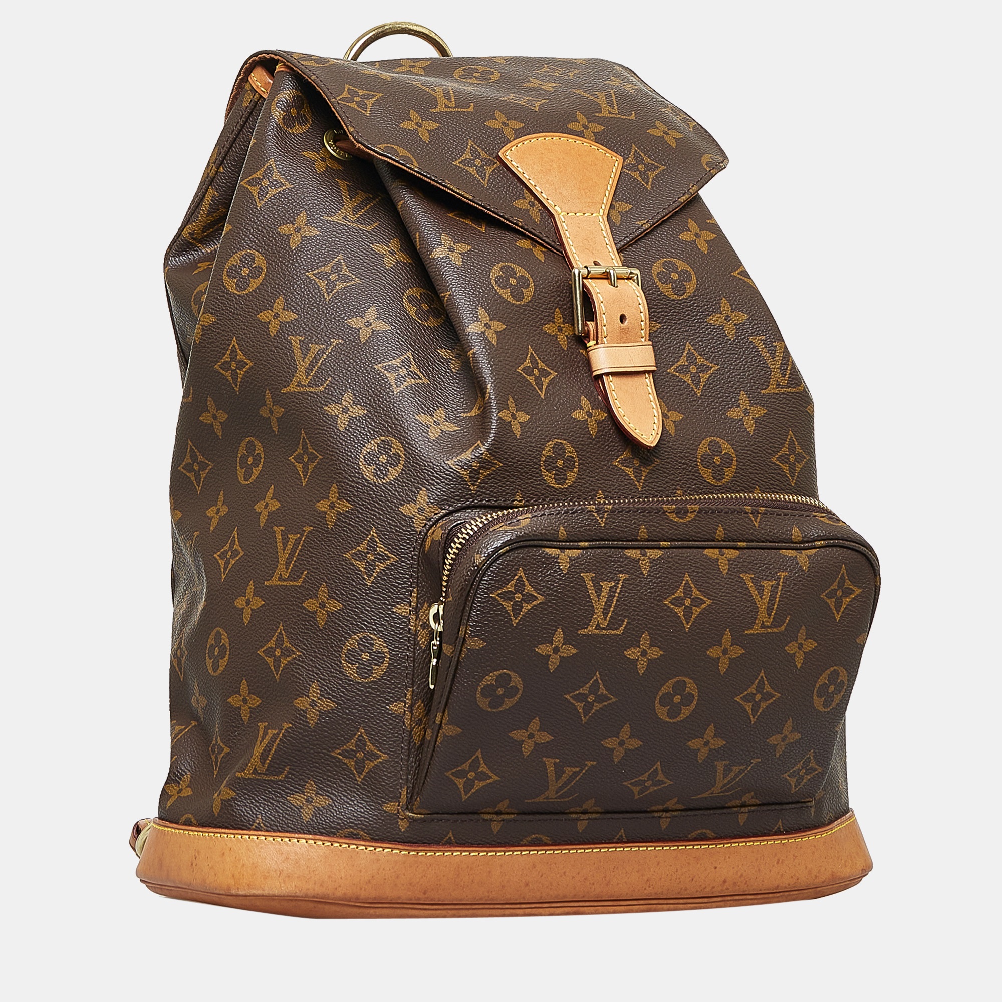 

Louis Vuitton Brown Monogram Montsouris GM