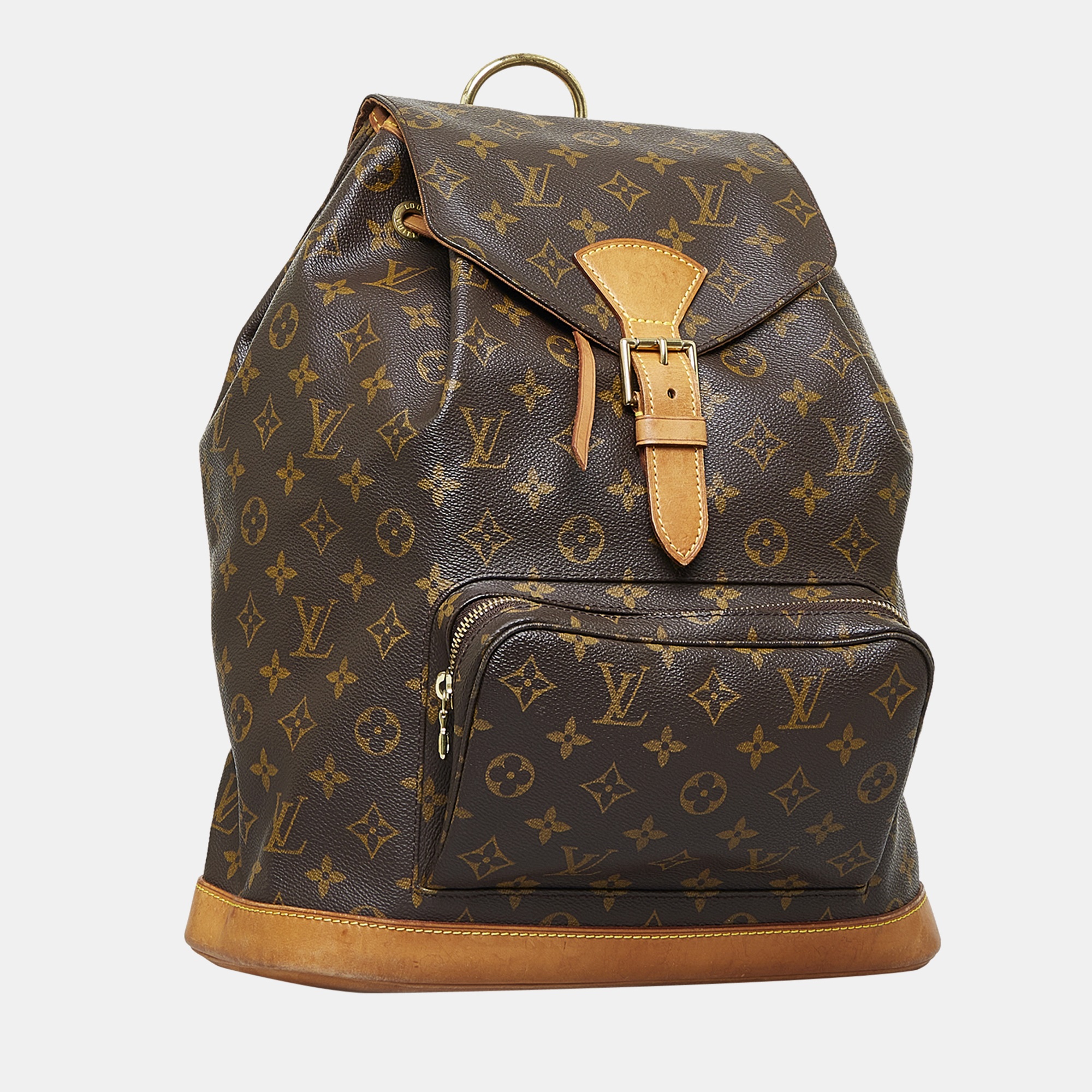 

Louis Vuitton Brown Monogram Montsouris GM